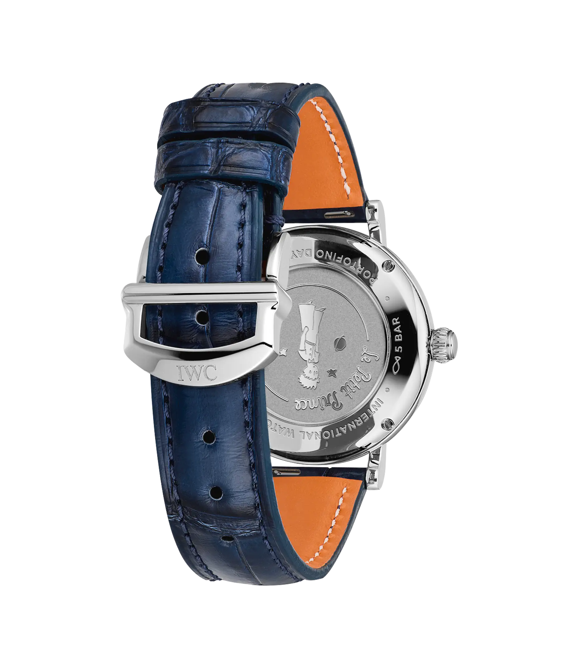 Portofino Automatic Day & Night 34 Le Petit Prince | 34mm, Steel, Leather, Blue Dial - Image 4