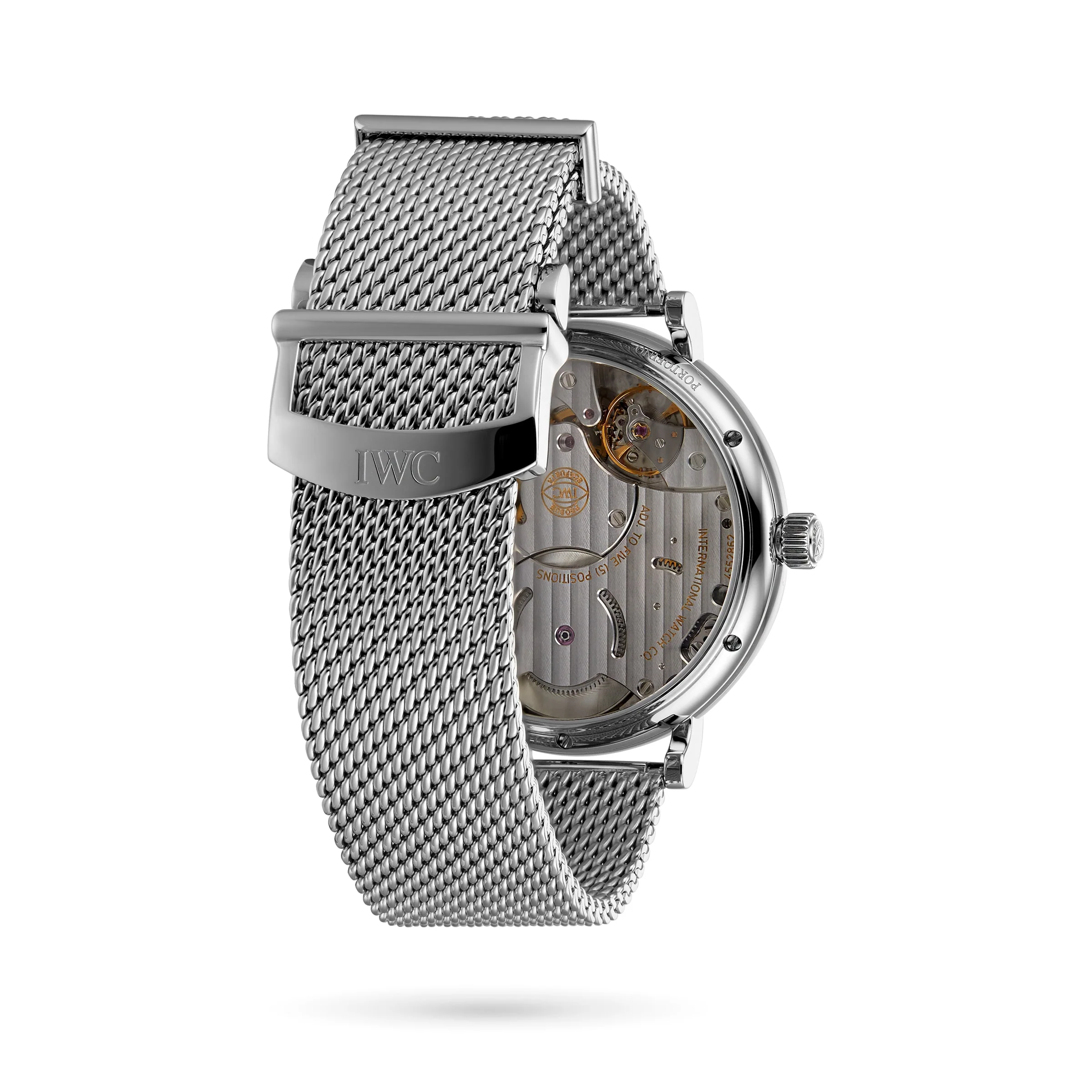 Portofino Hand-Wound Eight Days | 45mm, Steel, Blue Dial - Image 3