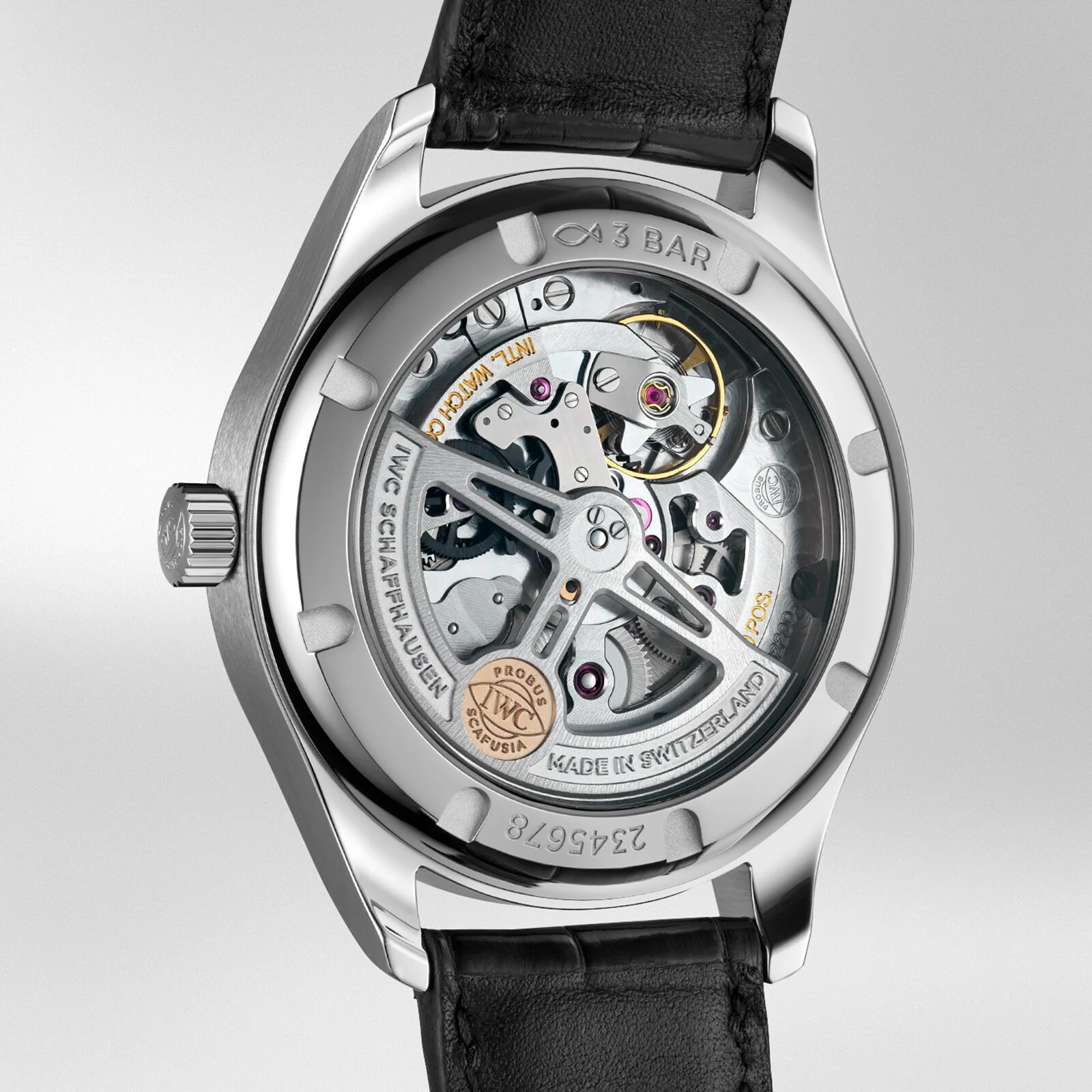 Portugieser Automatic 40 | 40.5mm, Steel, Alligator Leather, Silver Dial, Ref. IW358303 - Image 5