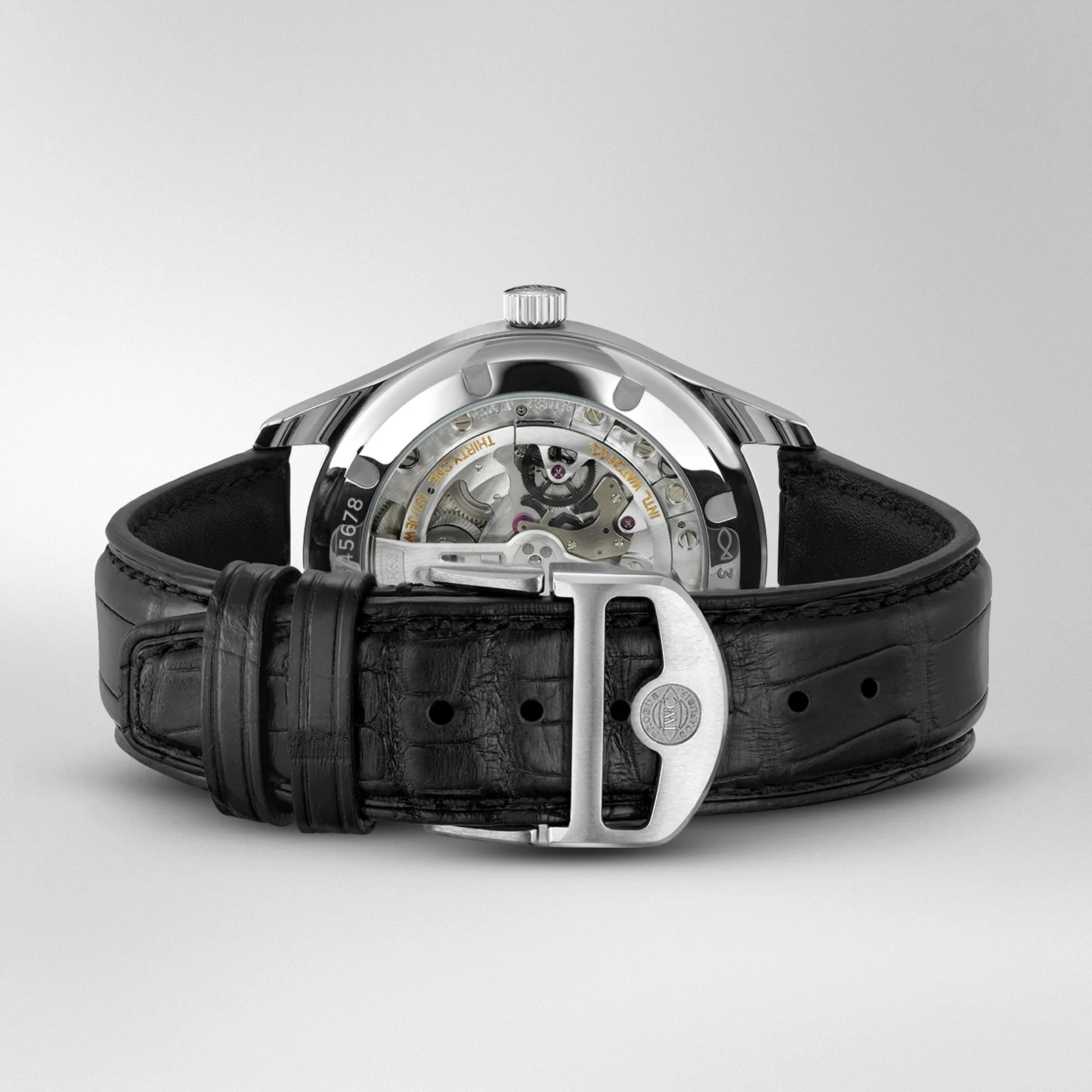 Portugieser Automatic 40 | 40.5mm, Steel, Alligator Leather, Silver Dial, Ref. IW358303 - Image 6