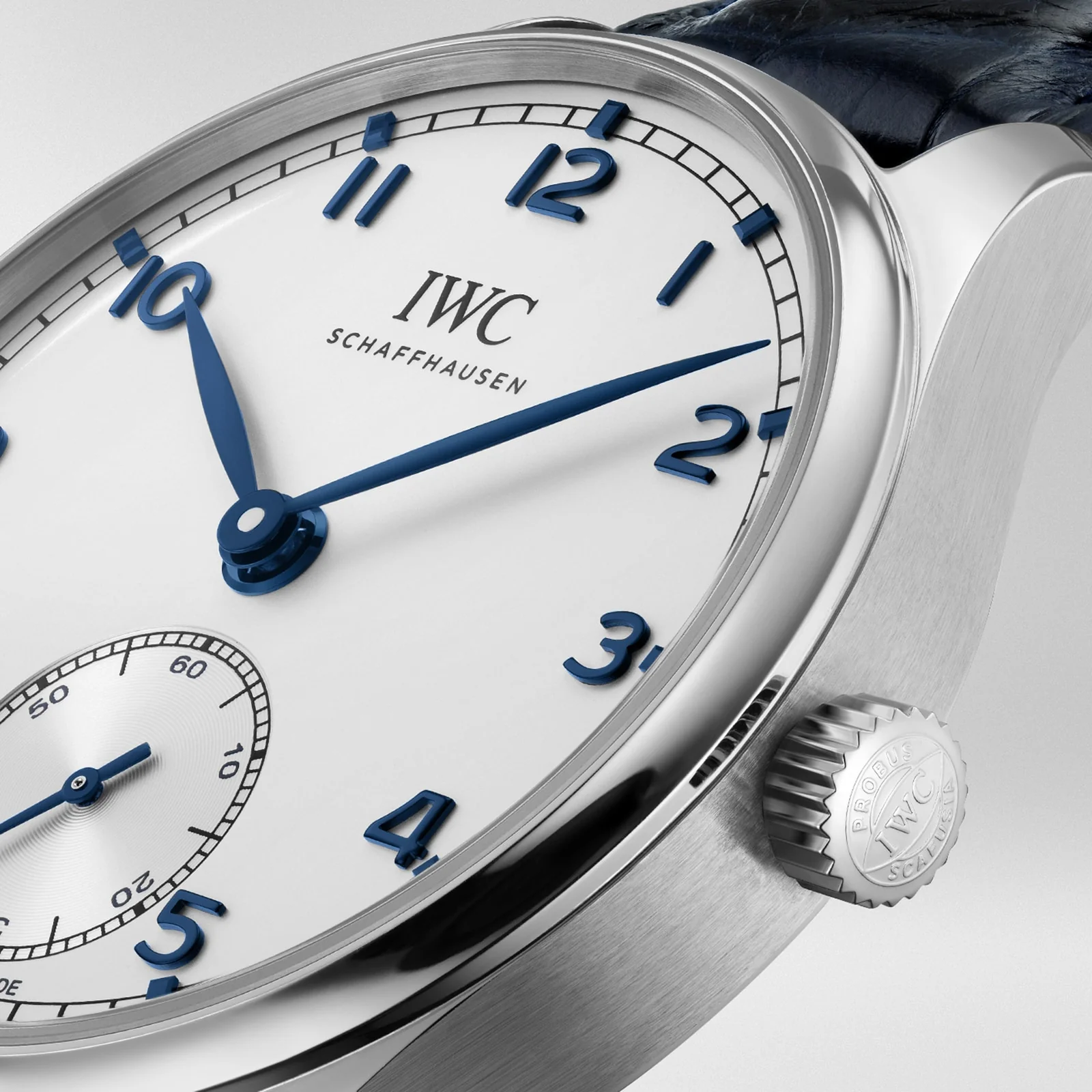 Portugieser Automatic 40 | 40.5mm, Steel, Alligator Leather, Silver Dial, Ref. IW358304 - Image 3