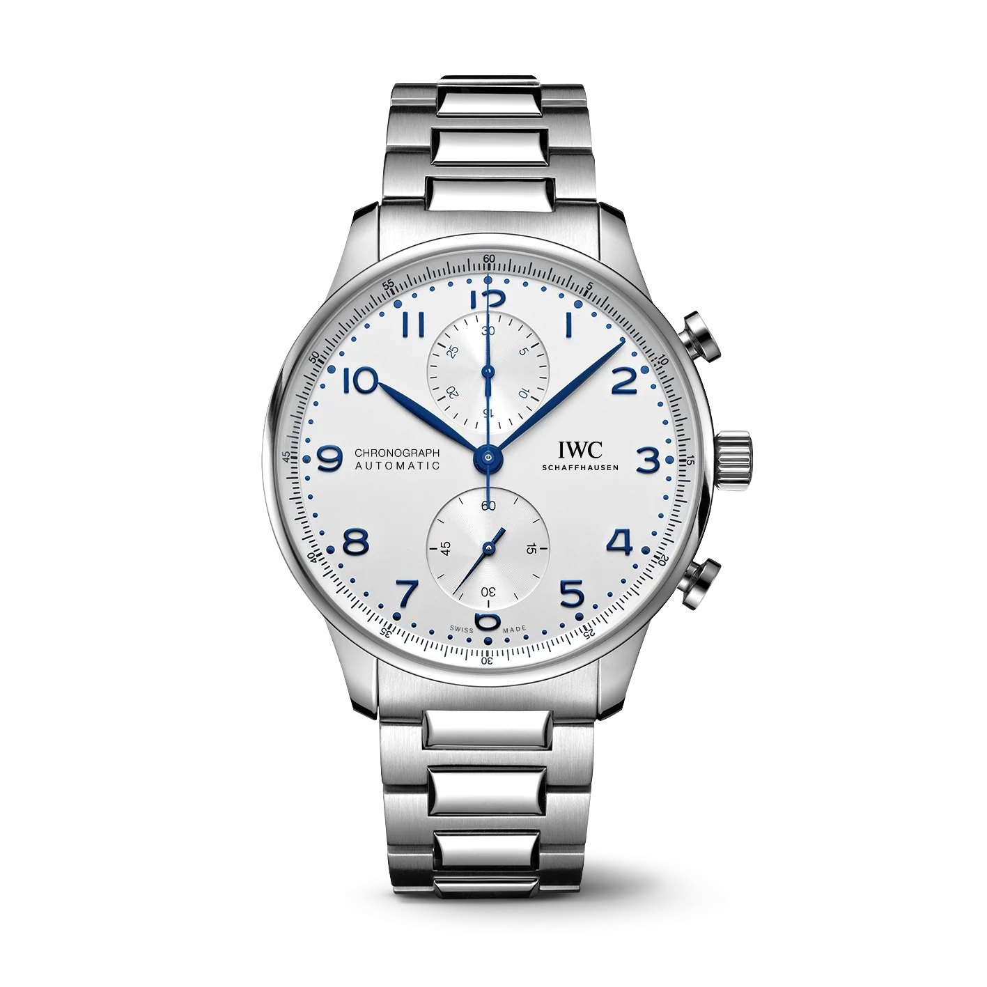Portugieser Chronograph | 41mm, Steel, White Dial