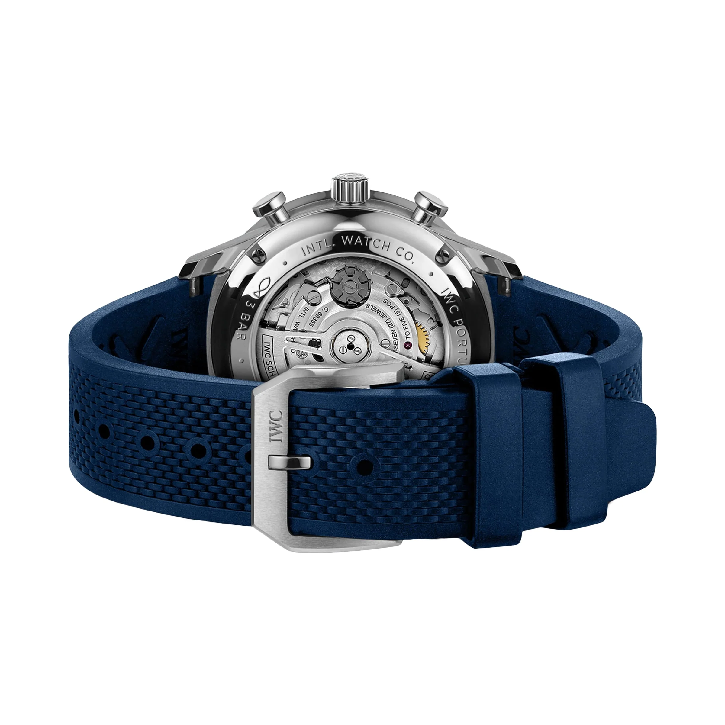 Portugieser Chronograph | 41mm, Steel, Rubber, White Dial - Image 4