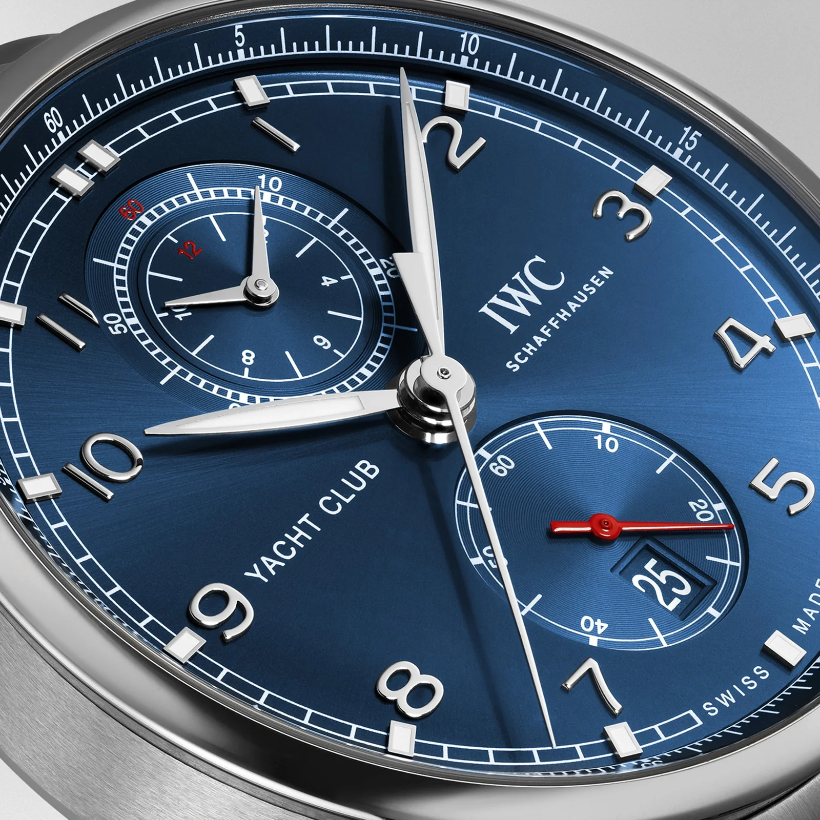 Portugieser Yacht Club Chronograph | 44.5mm, Steel, Blue Dial - Image 4