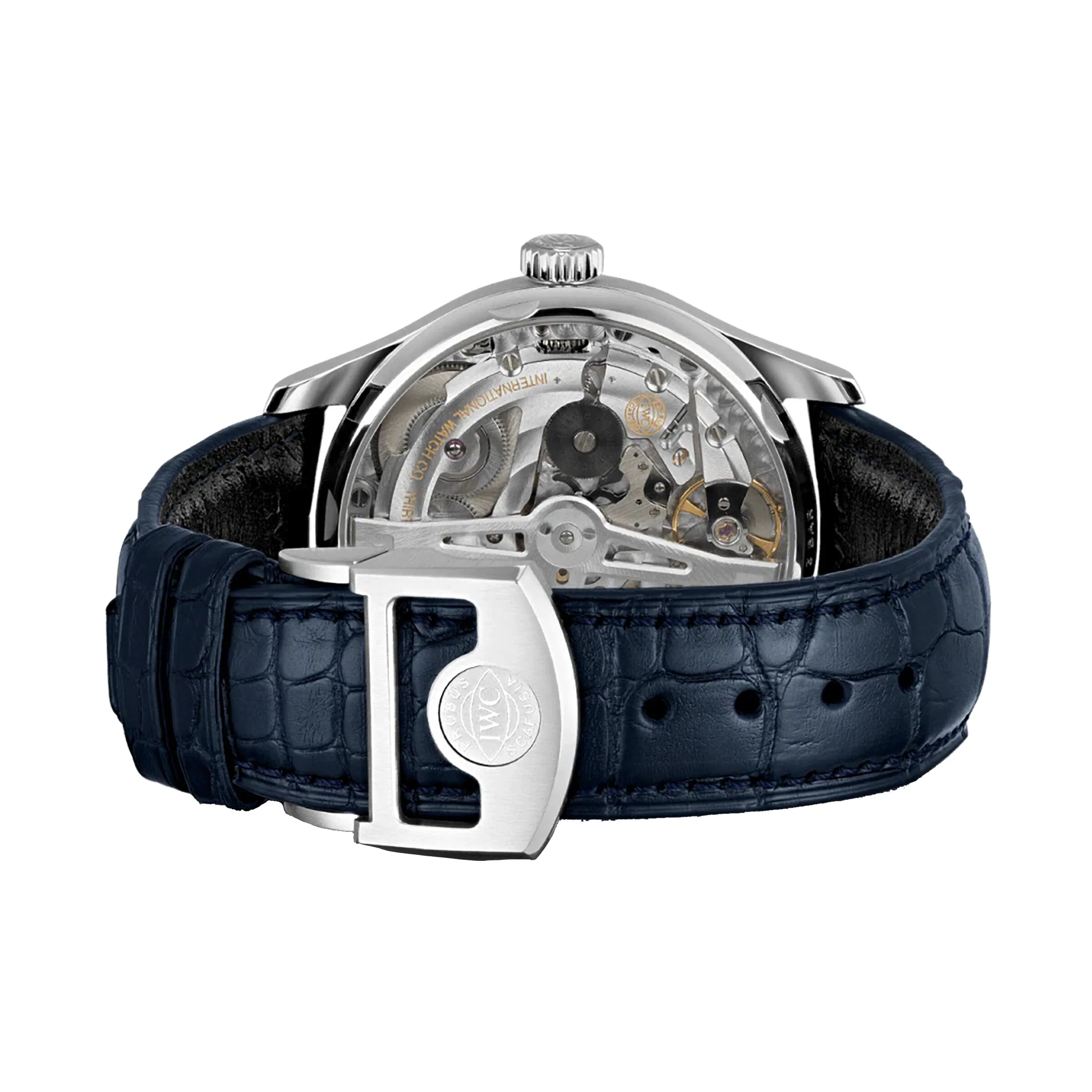 Portugieser Automatic | 42.5mm, Steel, Alligator Leather, White Dial, Ref. IW500705 - Image 4