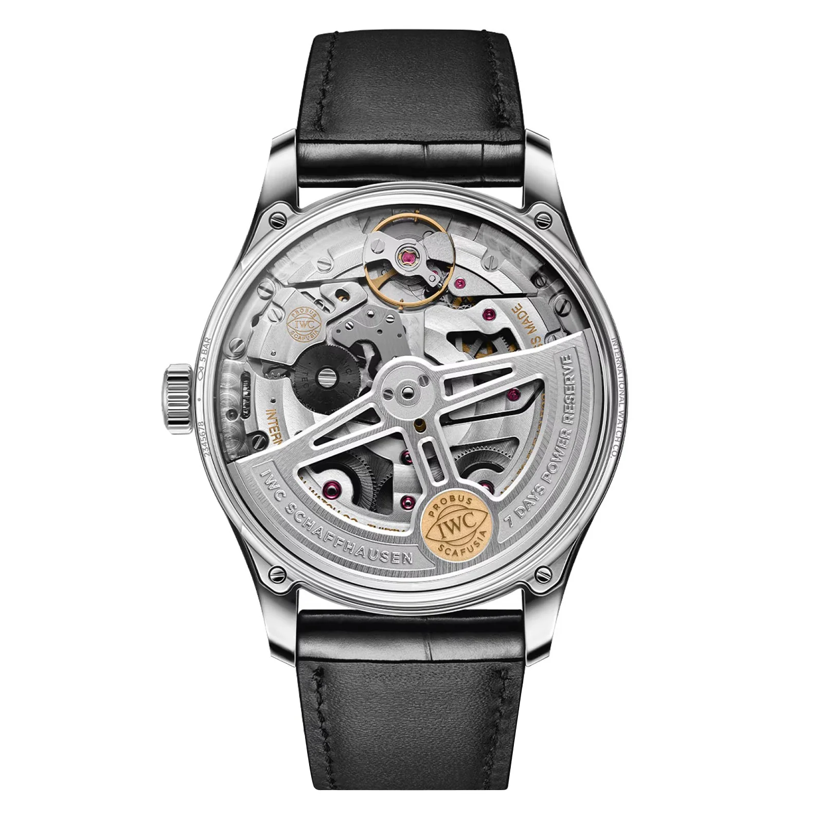 Portugieser Automatic 42 | 42mm, Steel, Leather, Silver Dial - Image 2