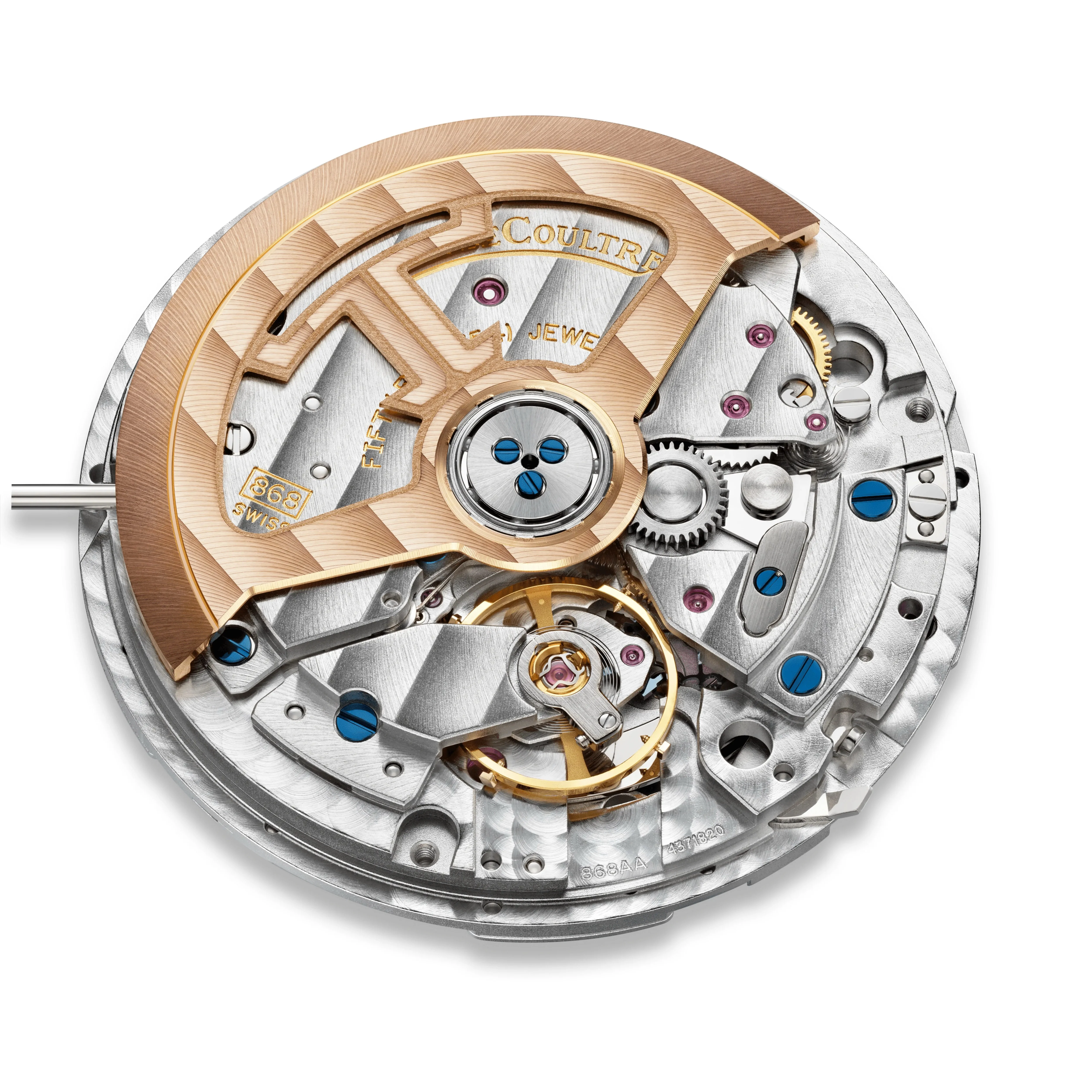 Polaris Perpetual Calendar | 42mm, 18K Rose Gold, Rubber, Green Dial - Image 5