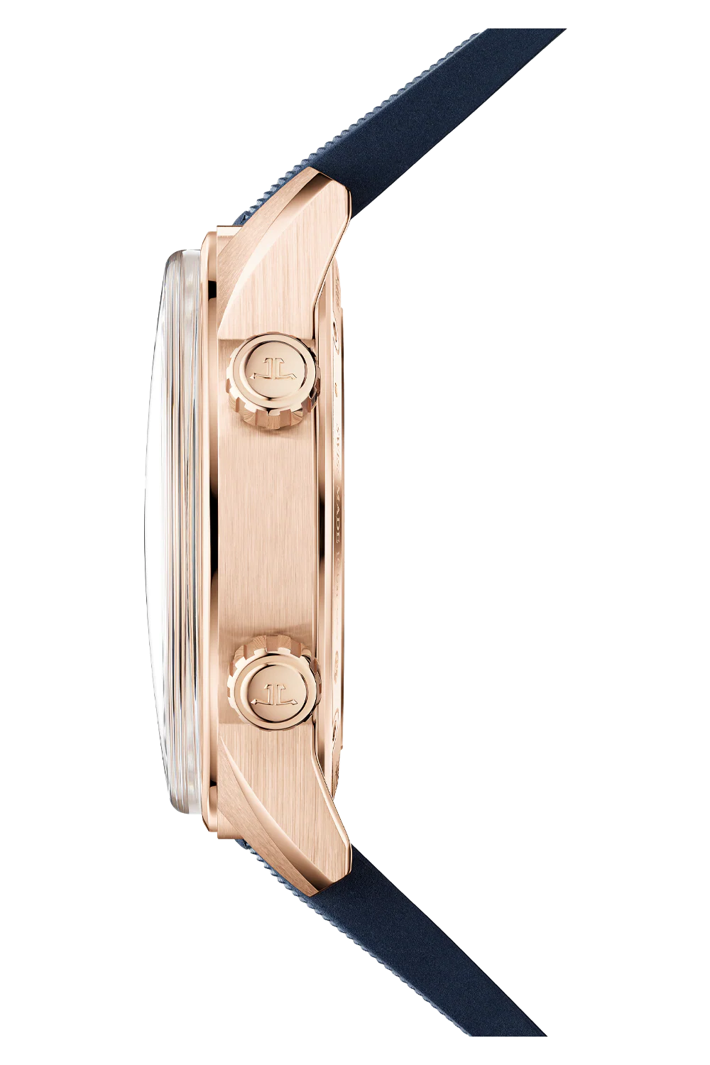 Polaris Perpetual Calendar | 42mm, 18K Rose Gold, Leather, Blue Dial - Image 3