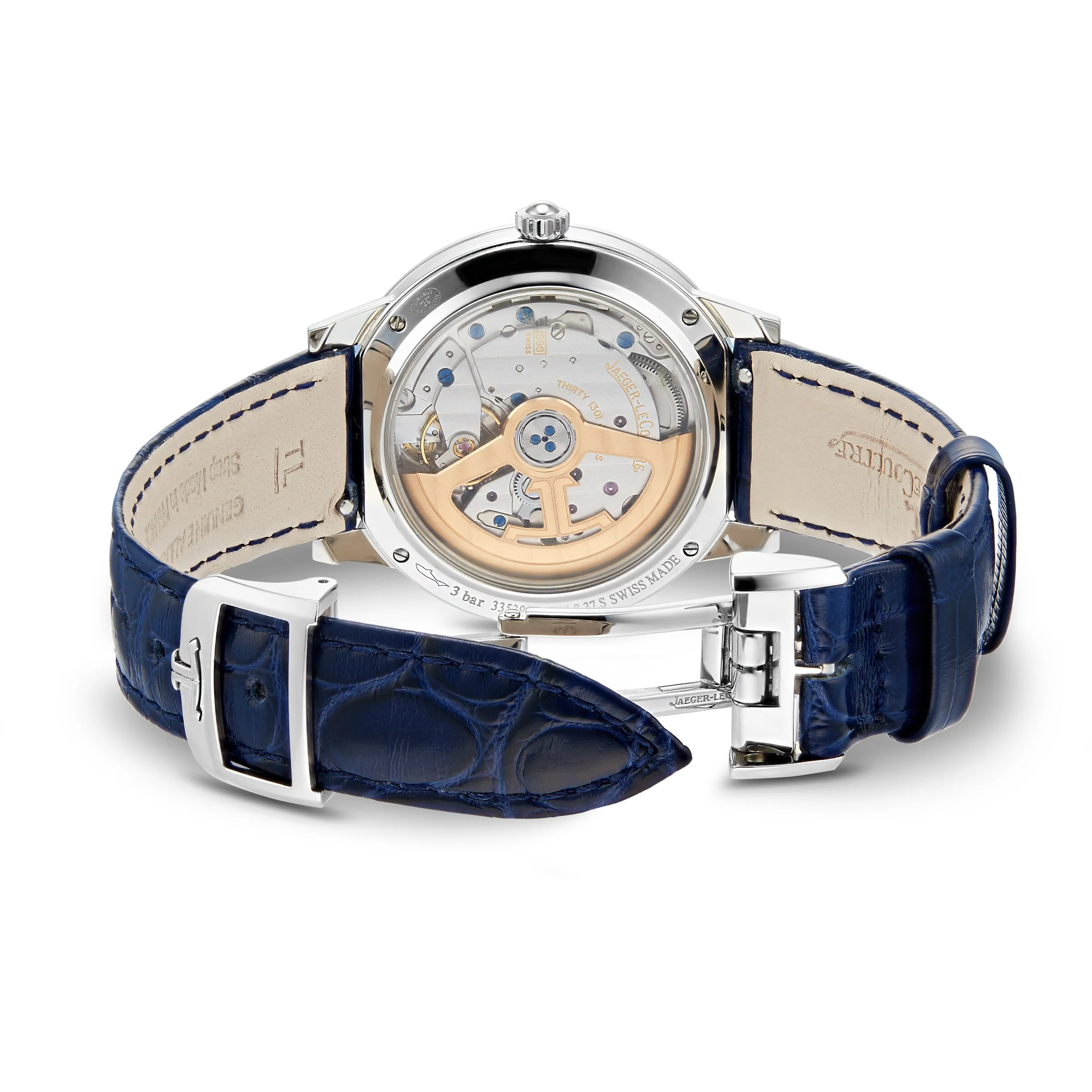 Rendez-Vous Night & Day | 34mm, Steel, Alligator Leather, Silver Dial - Image 2