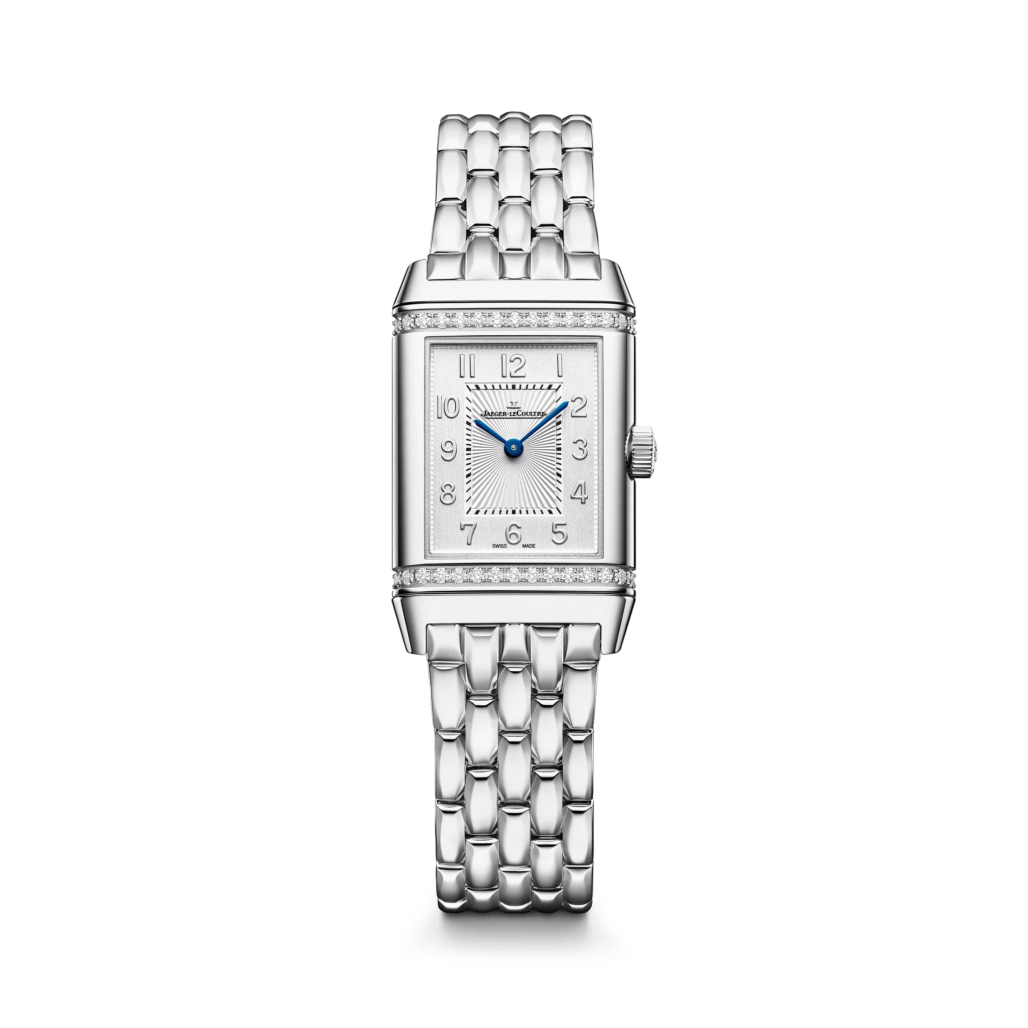 Reverso Classic Duetto | 21mm, Steel, White Dial
