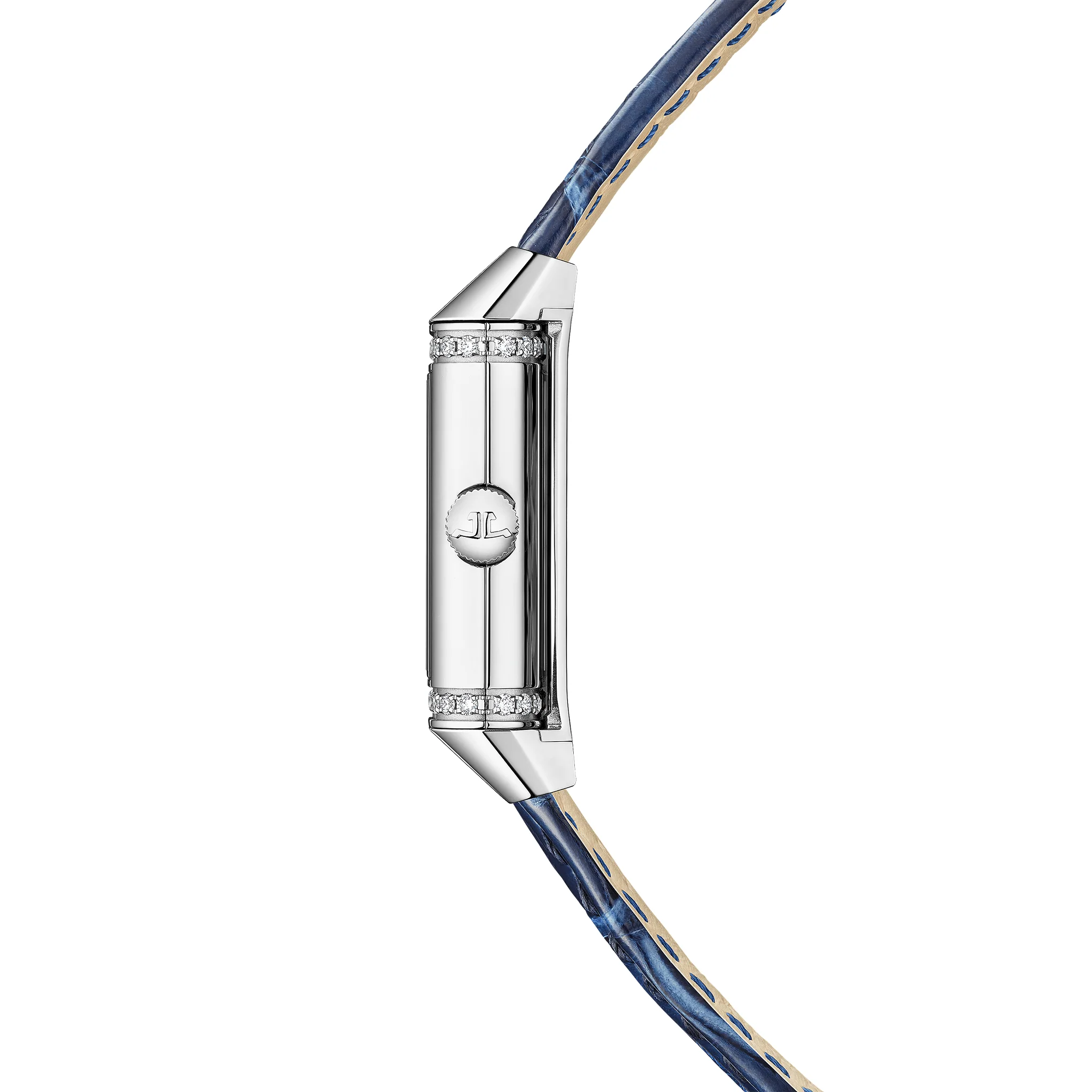 Reverso Classic Duetto | 21mm, Steel, Leather, White Dial - Image 3
