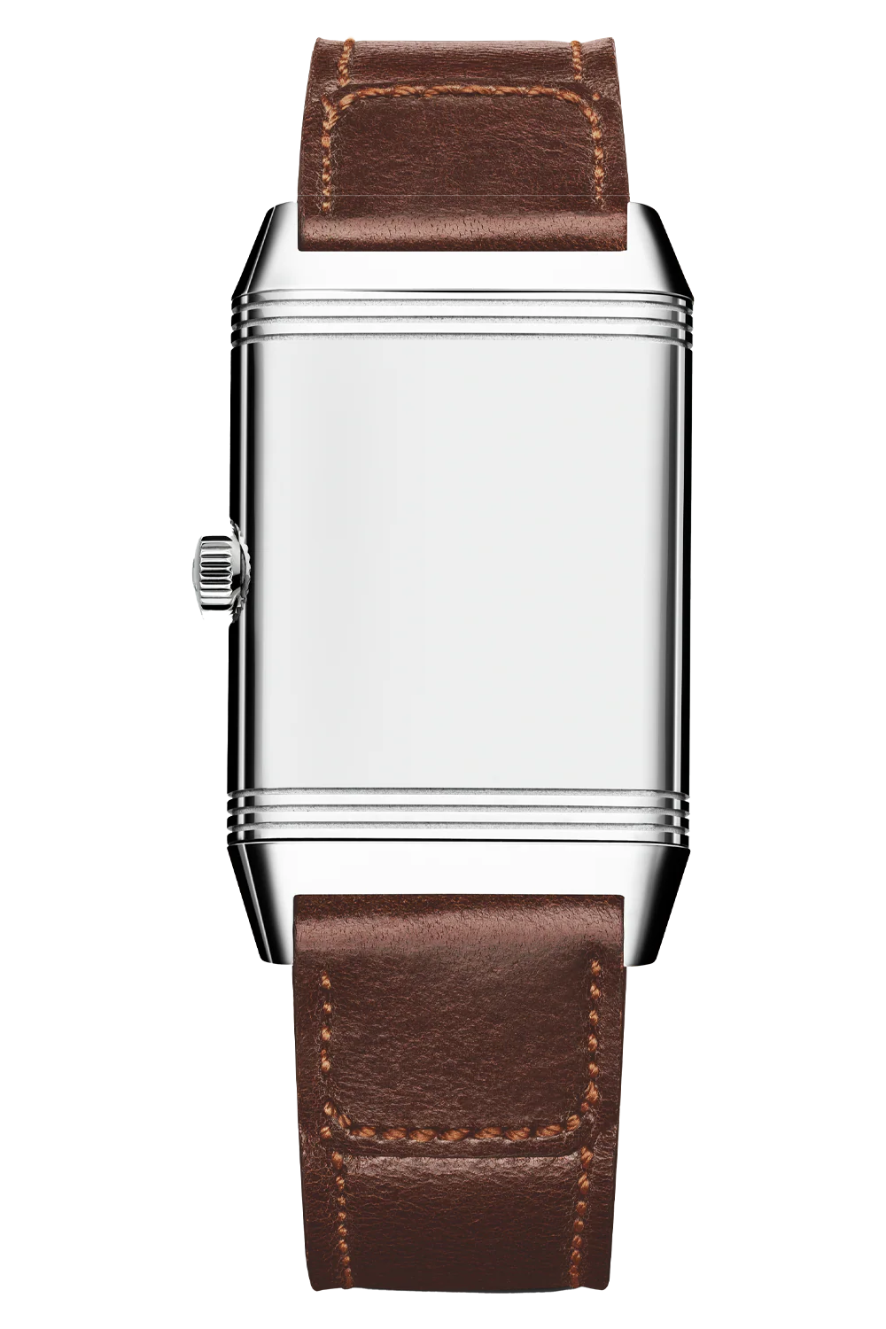 Reverso Classic Duoface Small Seconds | 28.5mm, Steel, Leather, Silver Dial - Image 2