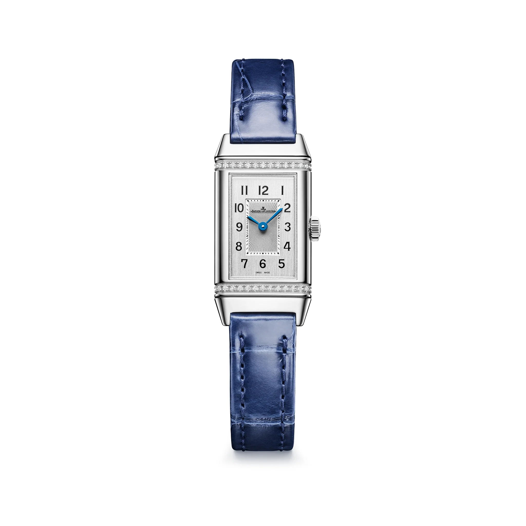 Reverso Classic Monoface Origin | 16mm, Steel, Leather, White Dial