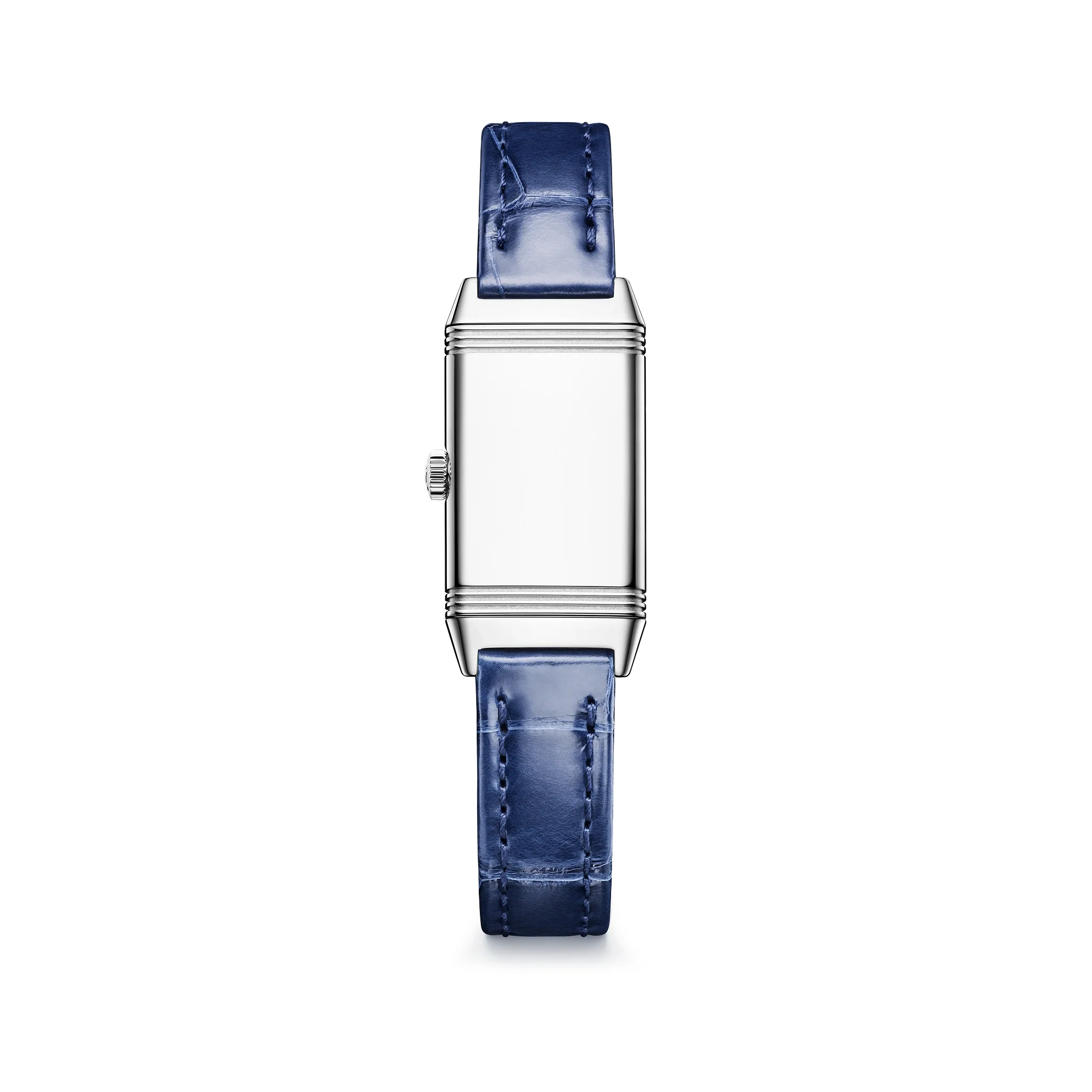 Reverso Classic Monoface Origin | 16mm, Steel, Leather, White Dial - Image 2