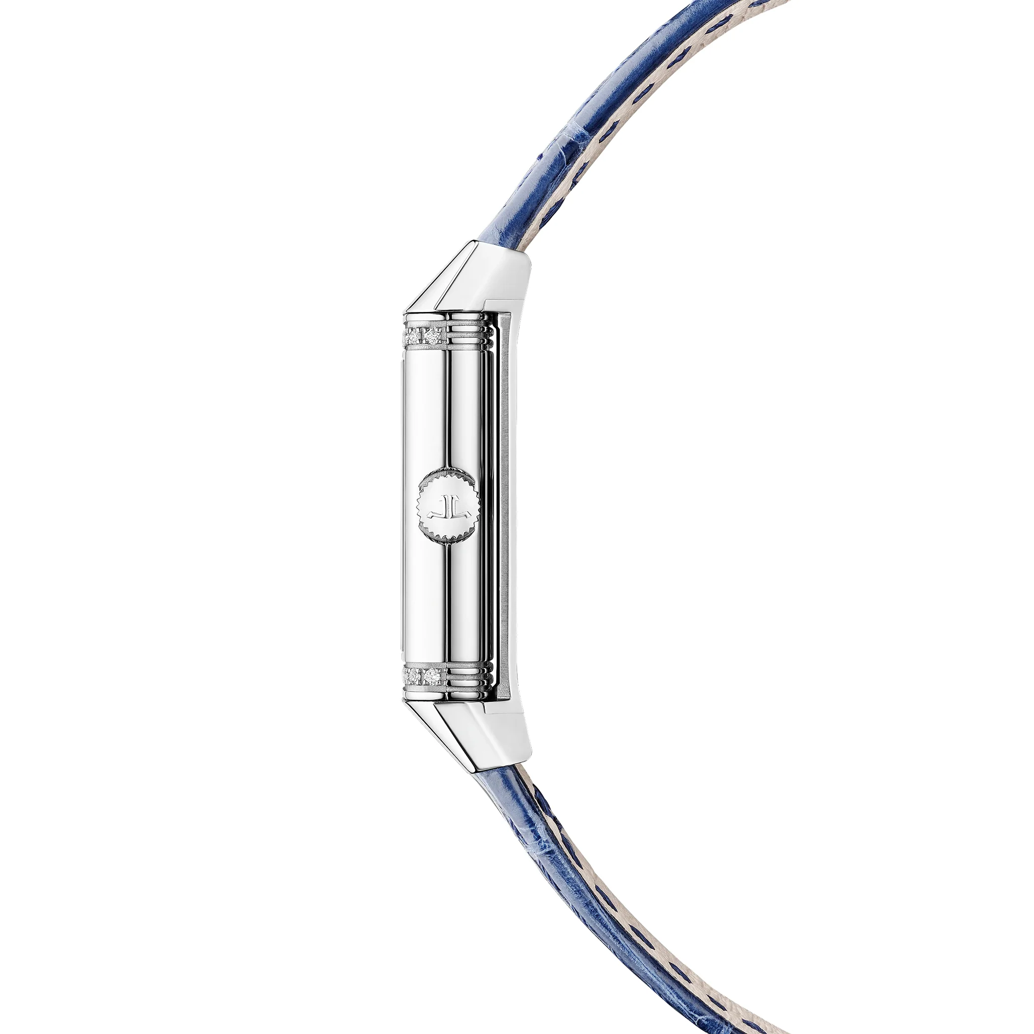 Reverso Classic Monoface Origin | 16mm, Steel, Leather, White Dial - Image 3