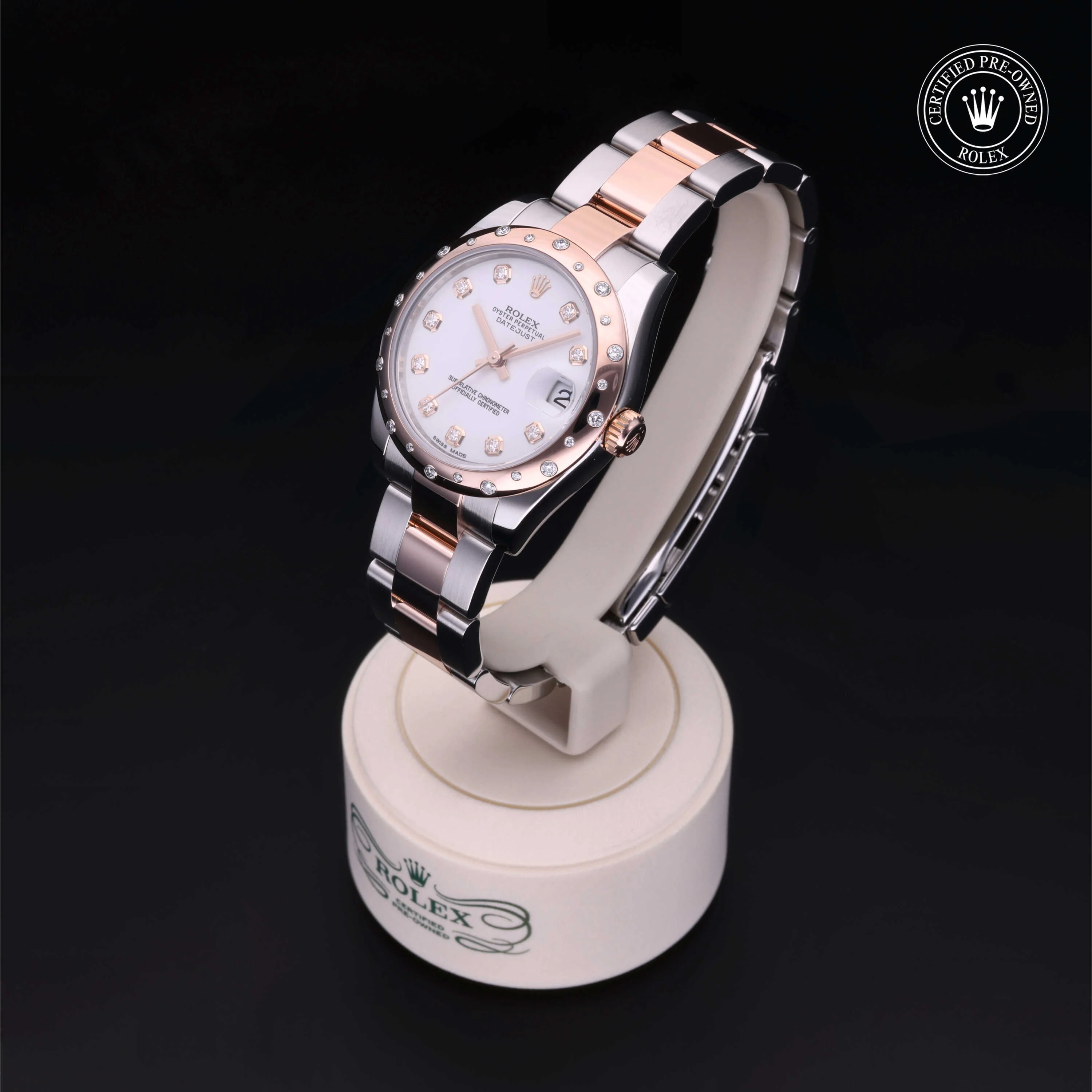 Datejust 31 | 31mm, Two-Tone Steel & 18K Rose Gold, Ref. M178341 - Image 4