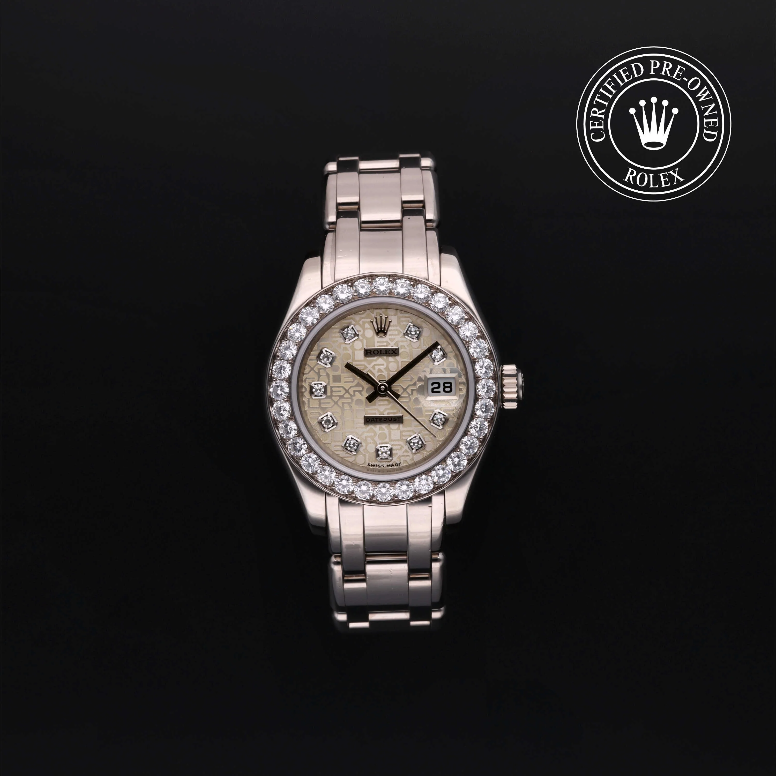 Pearlmaster | 29mm, 18K White Gold, Ref. M80299 - Image 2