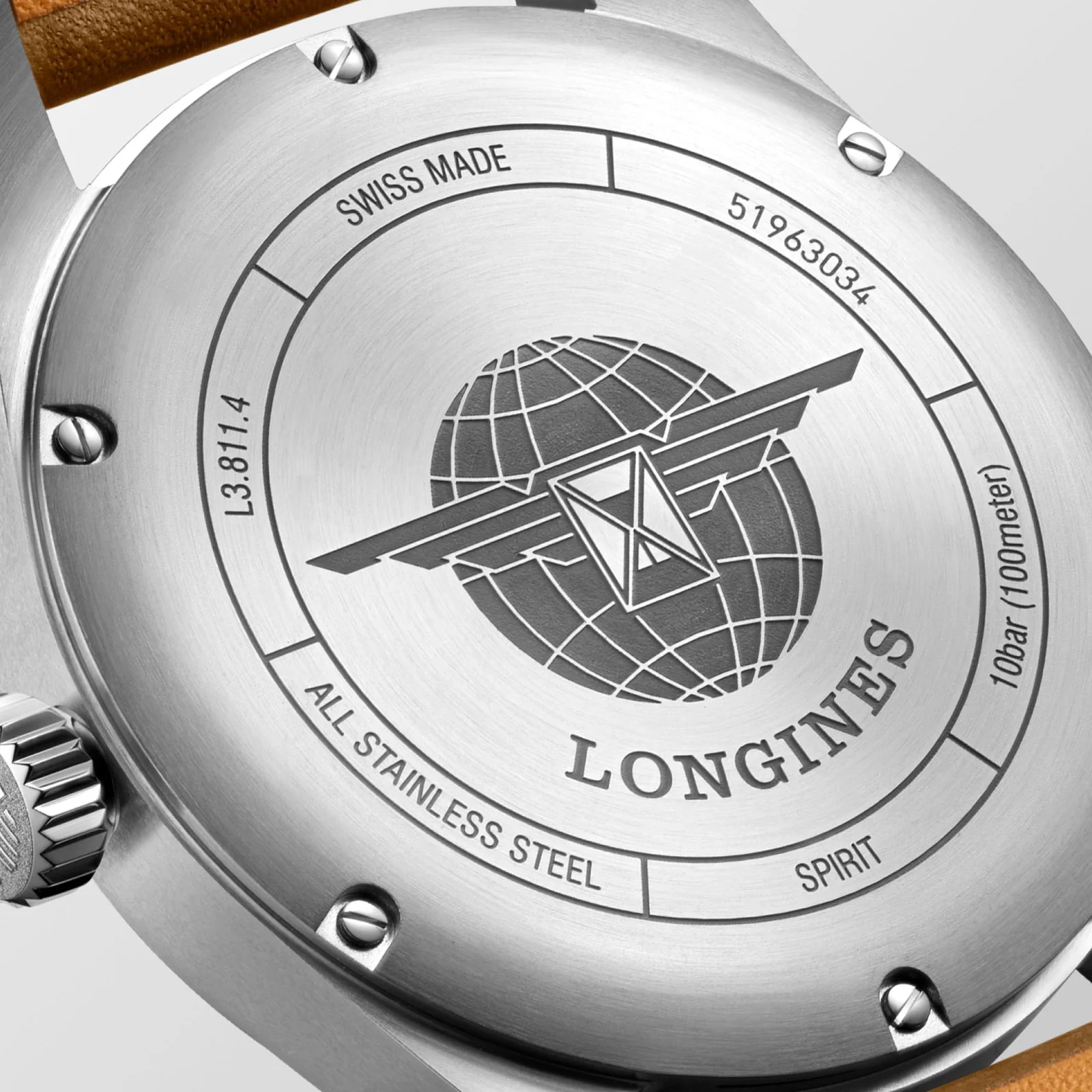 Spirit | 42.5mm, Steel, White Dial - Image 2