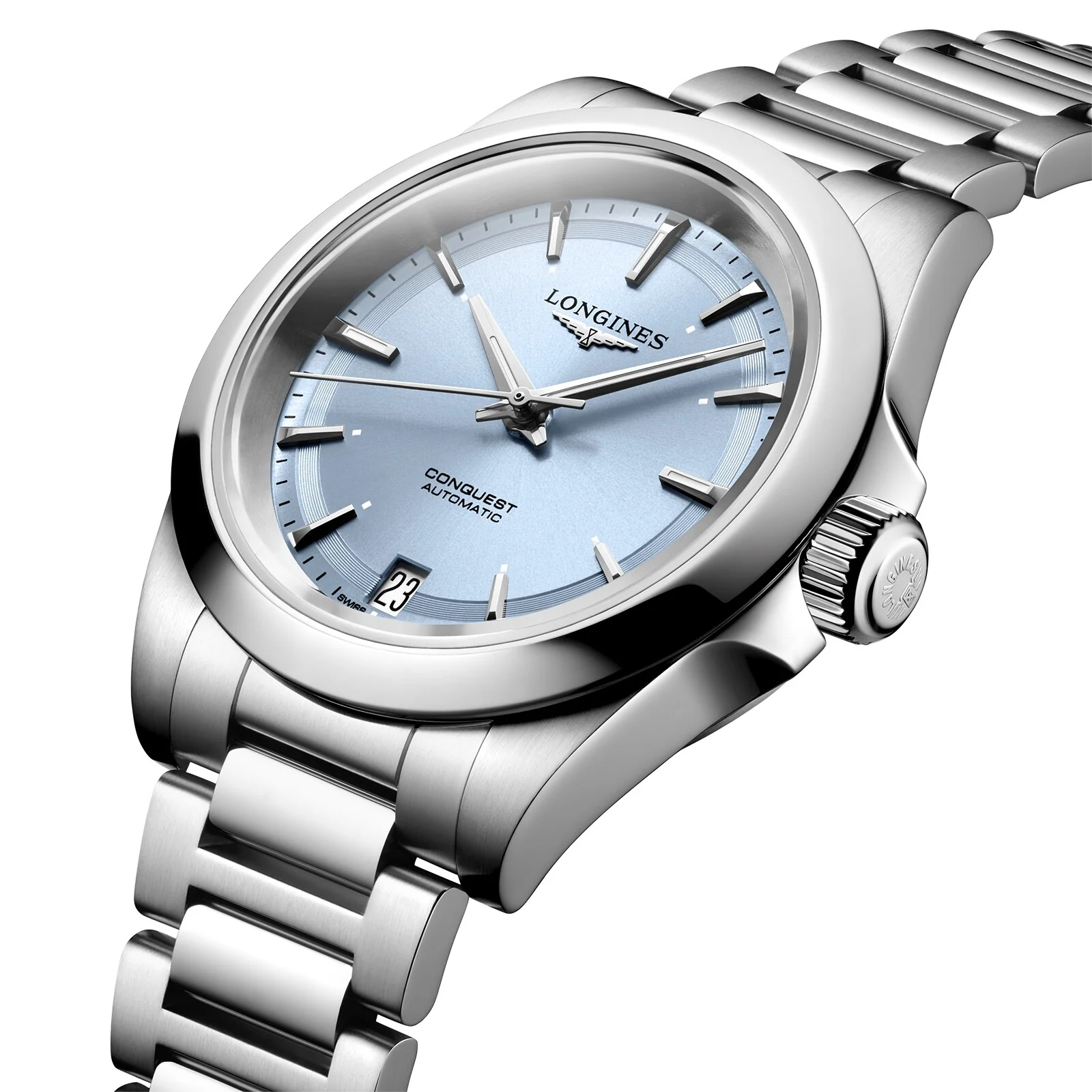 Conquest | 34mm, Steel, Blue Dial - Image 3