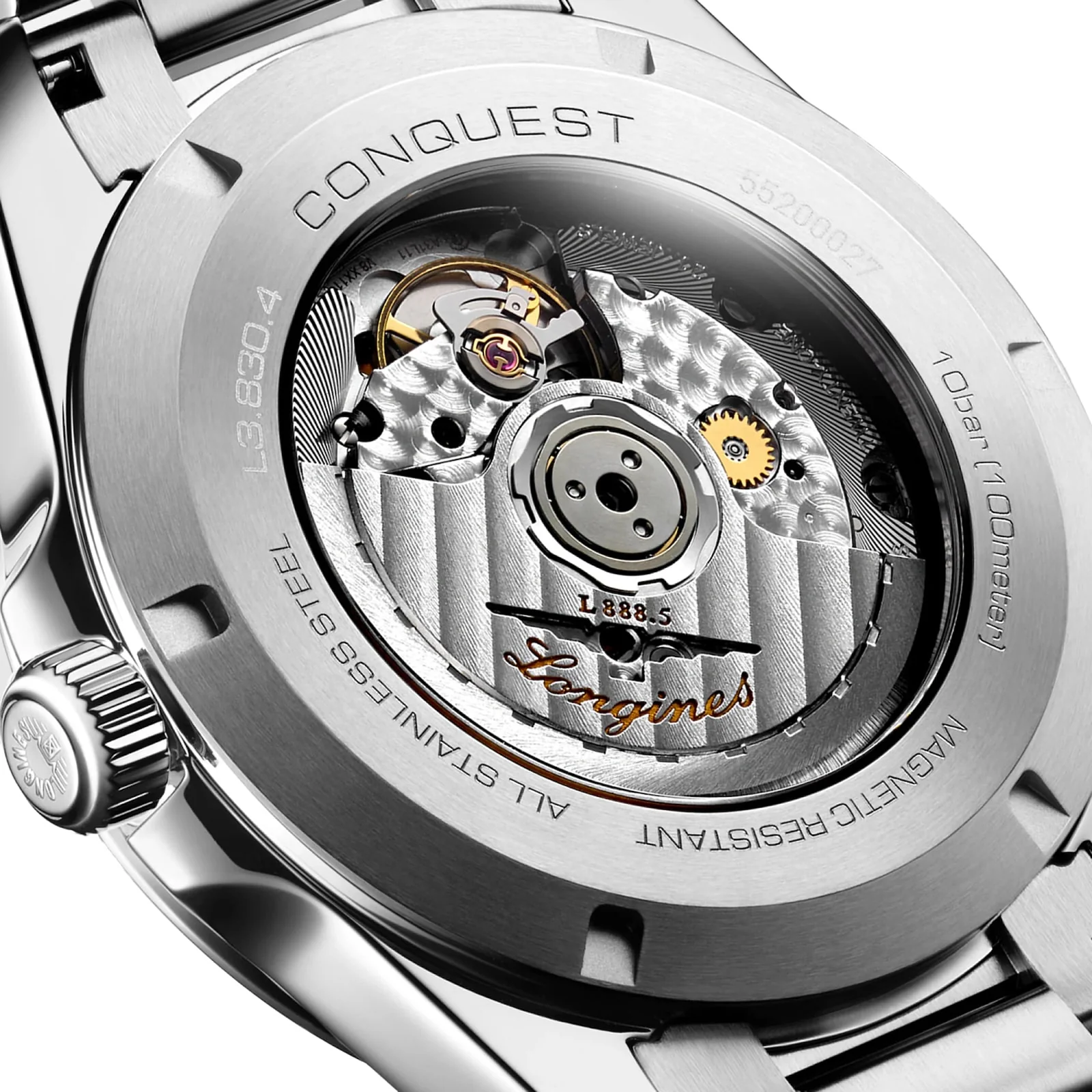 Conquest | 41mm, Steel, Black Dial - Image 6