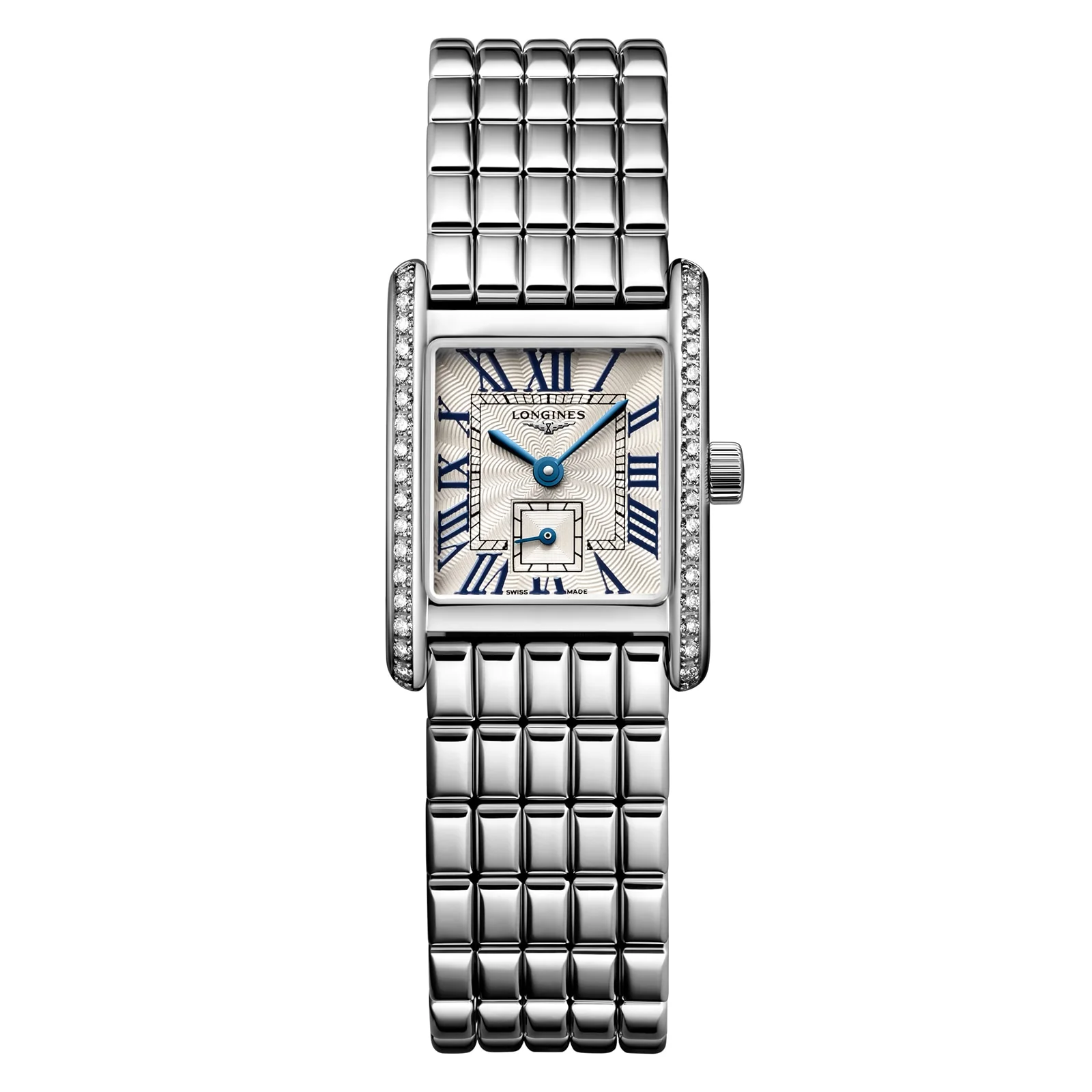 Mini DolceVita | 21.5mm, Steel, Plain Silver Dial, Ref. L52000716