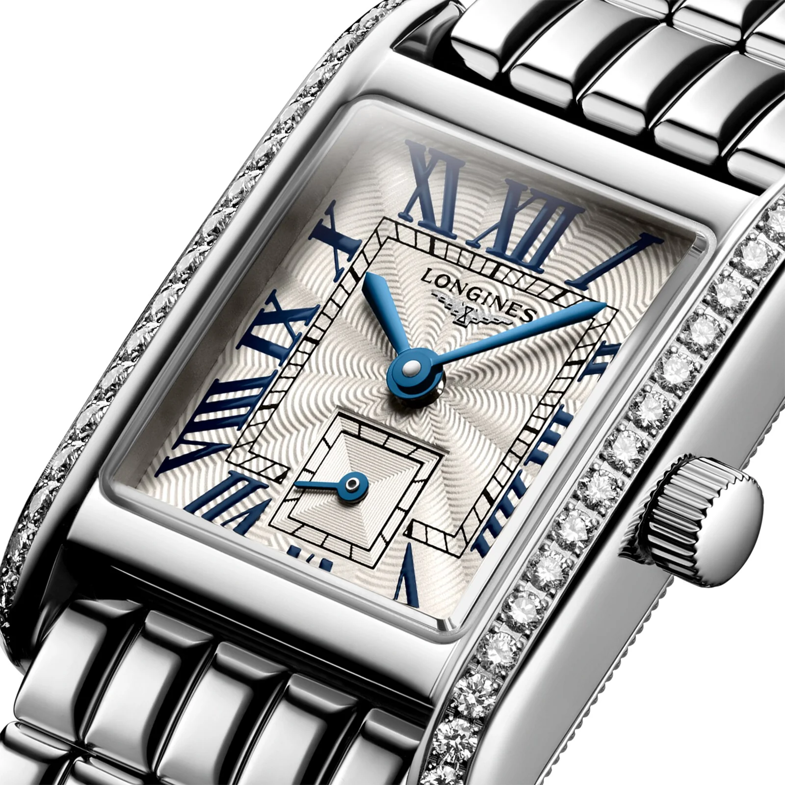 Mini DolceVita | 21.5mm, Steel, Plain Silver Dial, Ref. L52000716 - Image 4