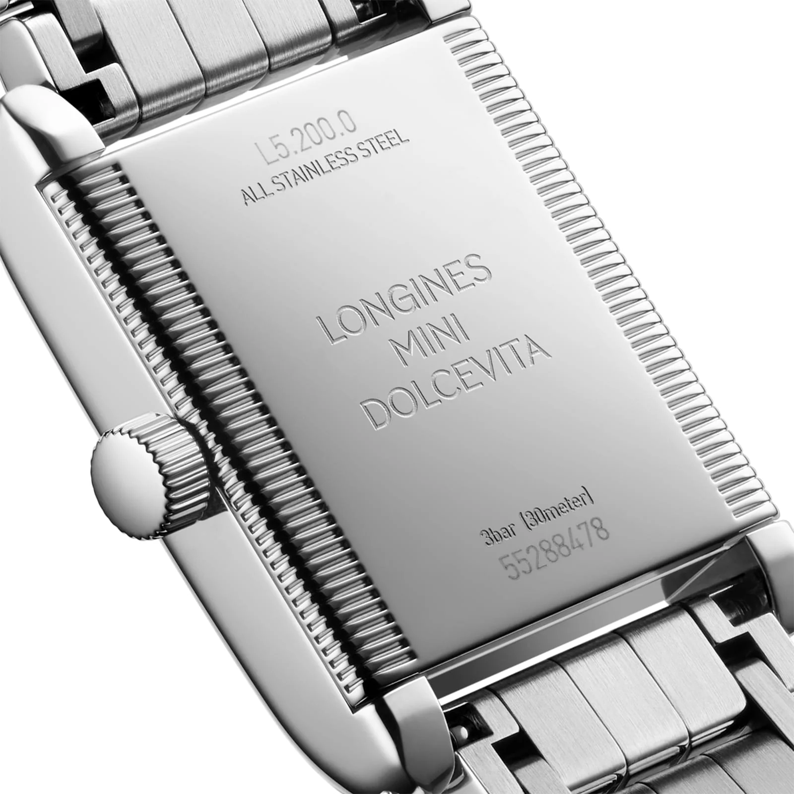 Mini DolceVita | 21.5mm, Steel, Plain Silver Dial, Ref. L52000716 - Image 5