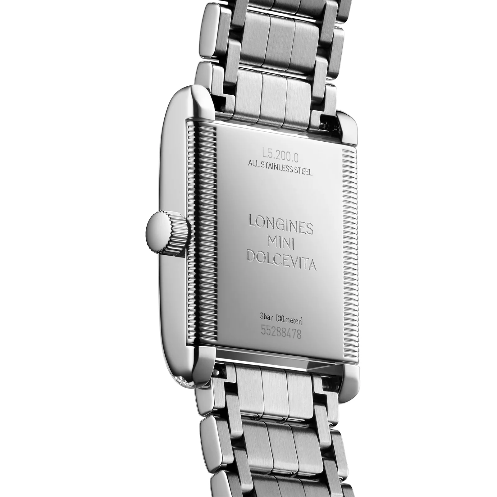 Mini DolceVita | 21.5mm, Steel, Plain Silver Dial, Ref. L52000716 - Image 6