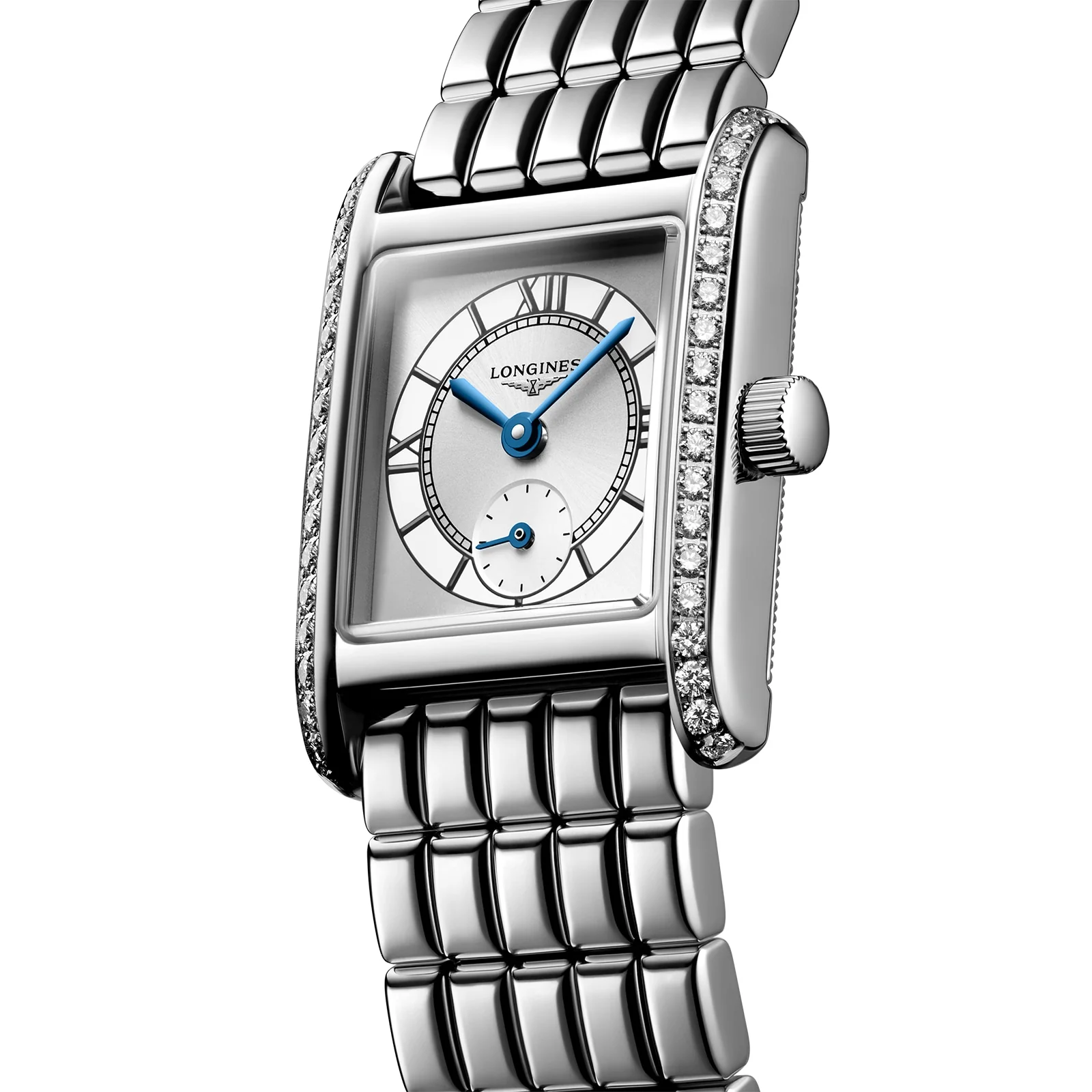 Mini DolceVita | 21.5mm, Steel, Sunbeam Silver Dial, Ref. L52000756 - Image 2