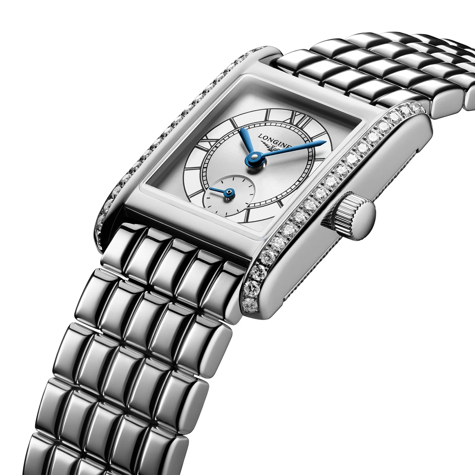 Mini DolceVita | 21.5mm, Steel, Sunbeam Silver Dial, Ref. L52000756 - Image 3