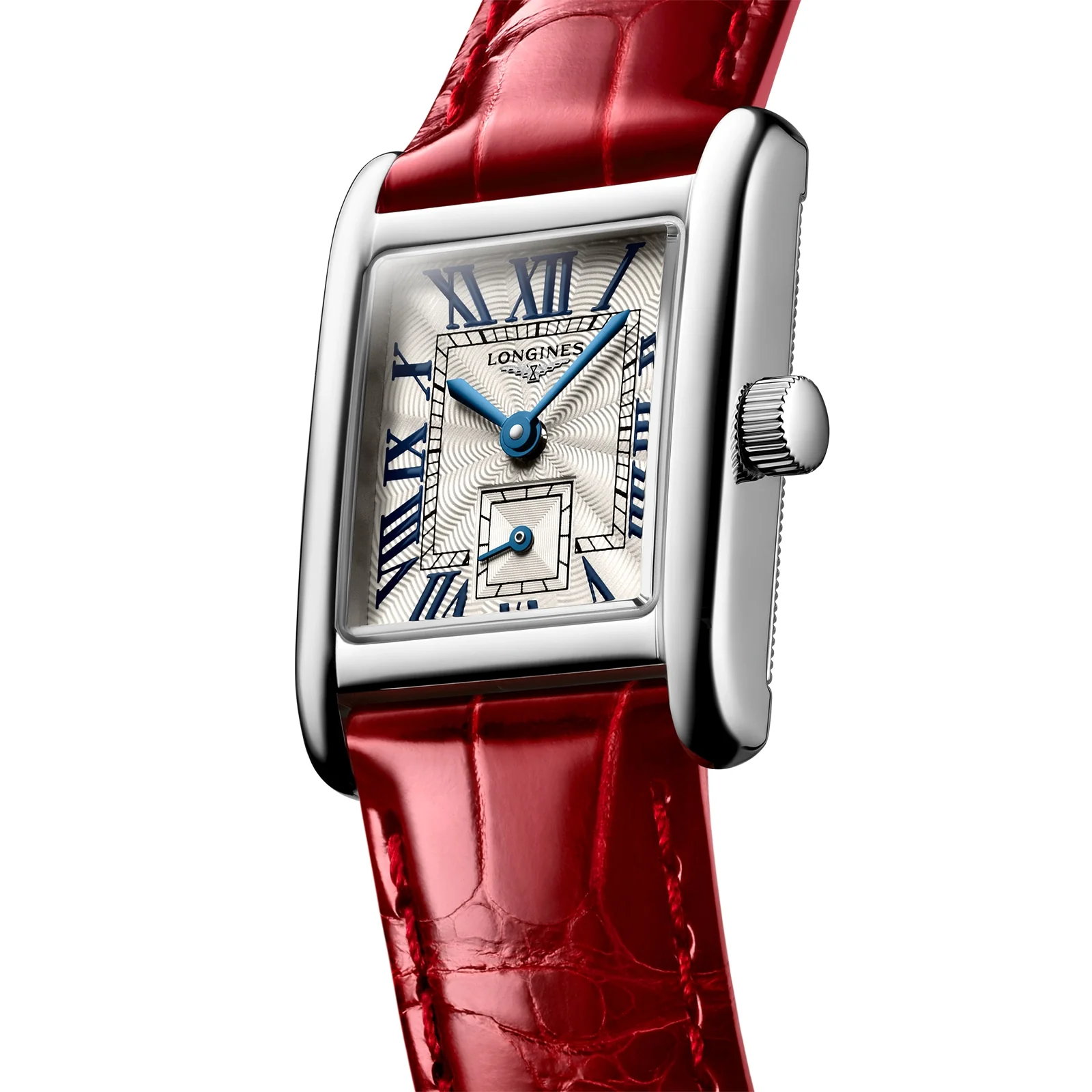 Mini DolceVita | 21.5mm, Steel, Alligator Leather, Silver Dial, Ref. L52004715 - Image 3