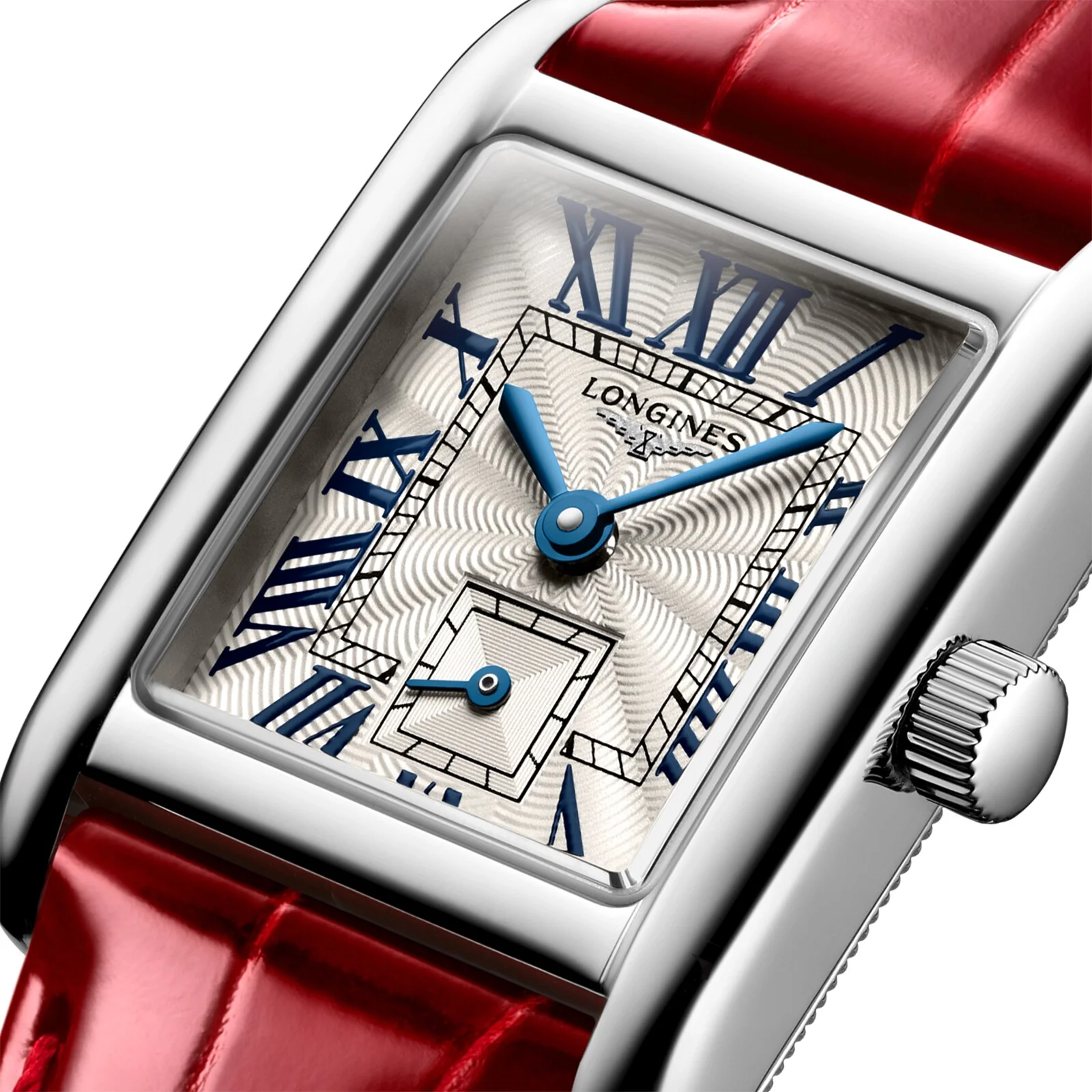 Mini DolceVita | 21.5mm, Steel, Alligator Leather, Silver Dial, Ref. L52004715 - Image 4