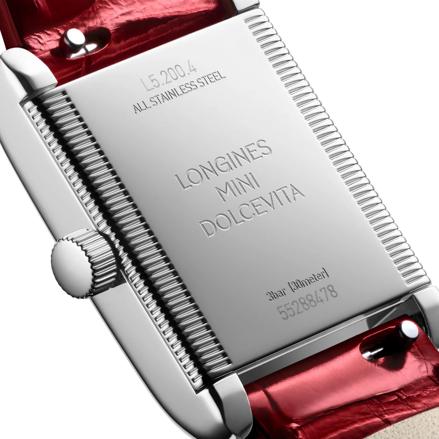 Mini DolceVita | 21.5mm, Steel, Alligator Leather, Silver Dial, Ref. L52004715 - Image 5