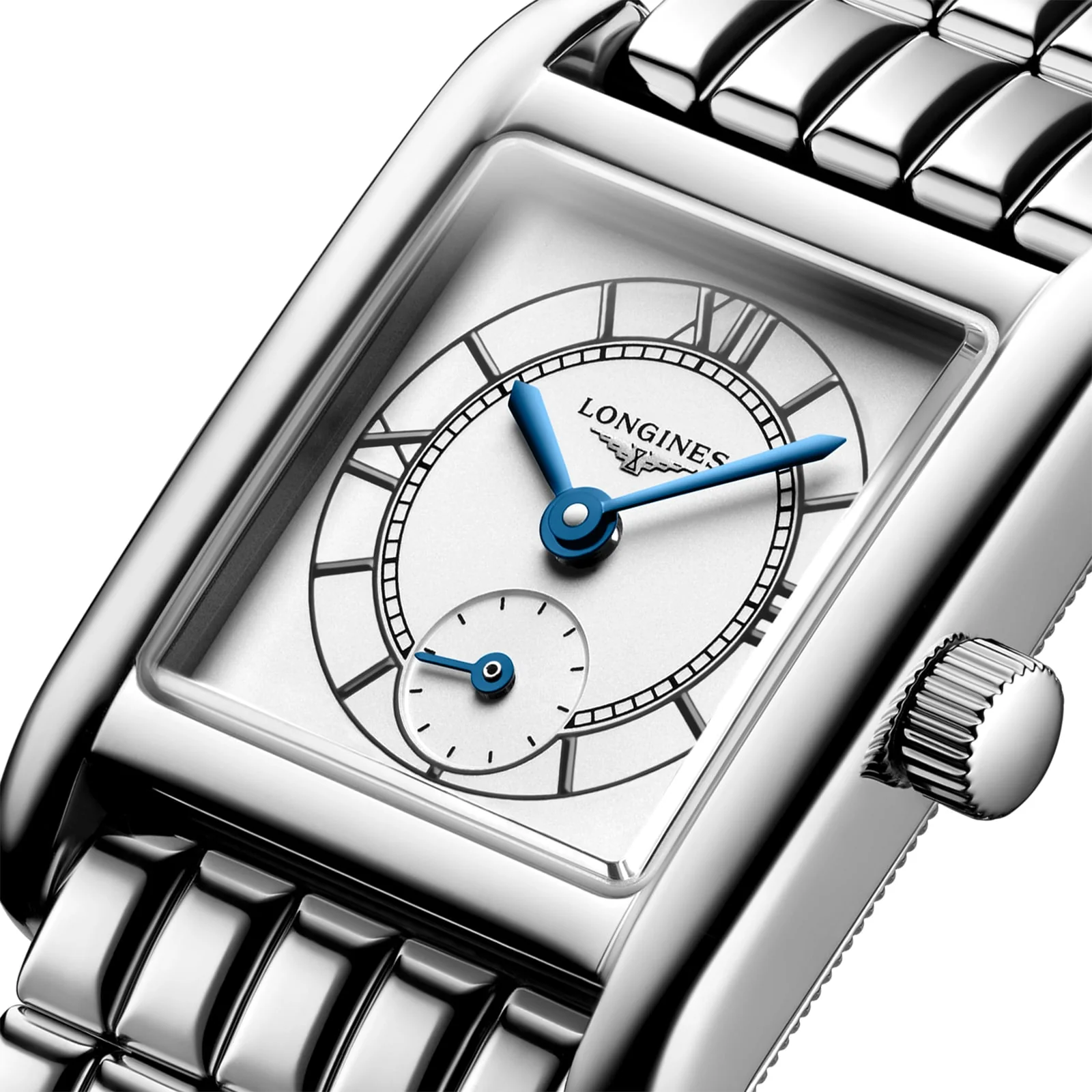 Mini DolceVita | 21.5mm, Steel, Plain Silver Dial, Ref. L52004756 - Image 4
