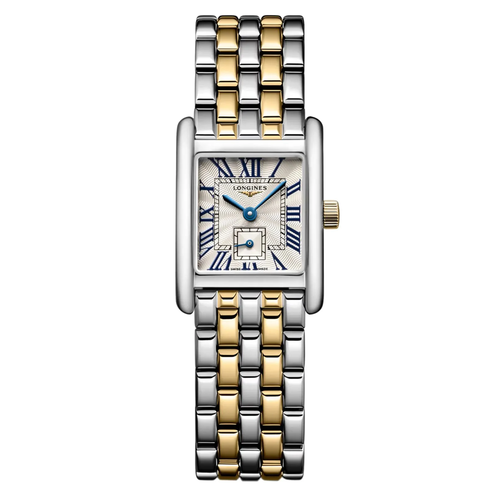 Mini DolceVita | 29mm, Two-Tone Steel & 18K Yellow Gold, Silver Dial, Ref. L52005707