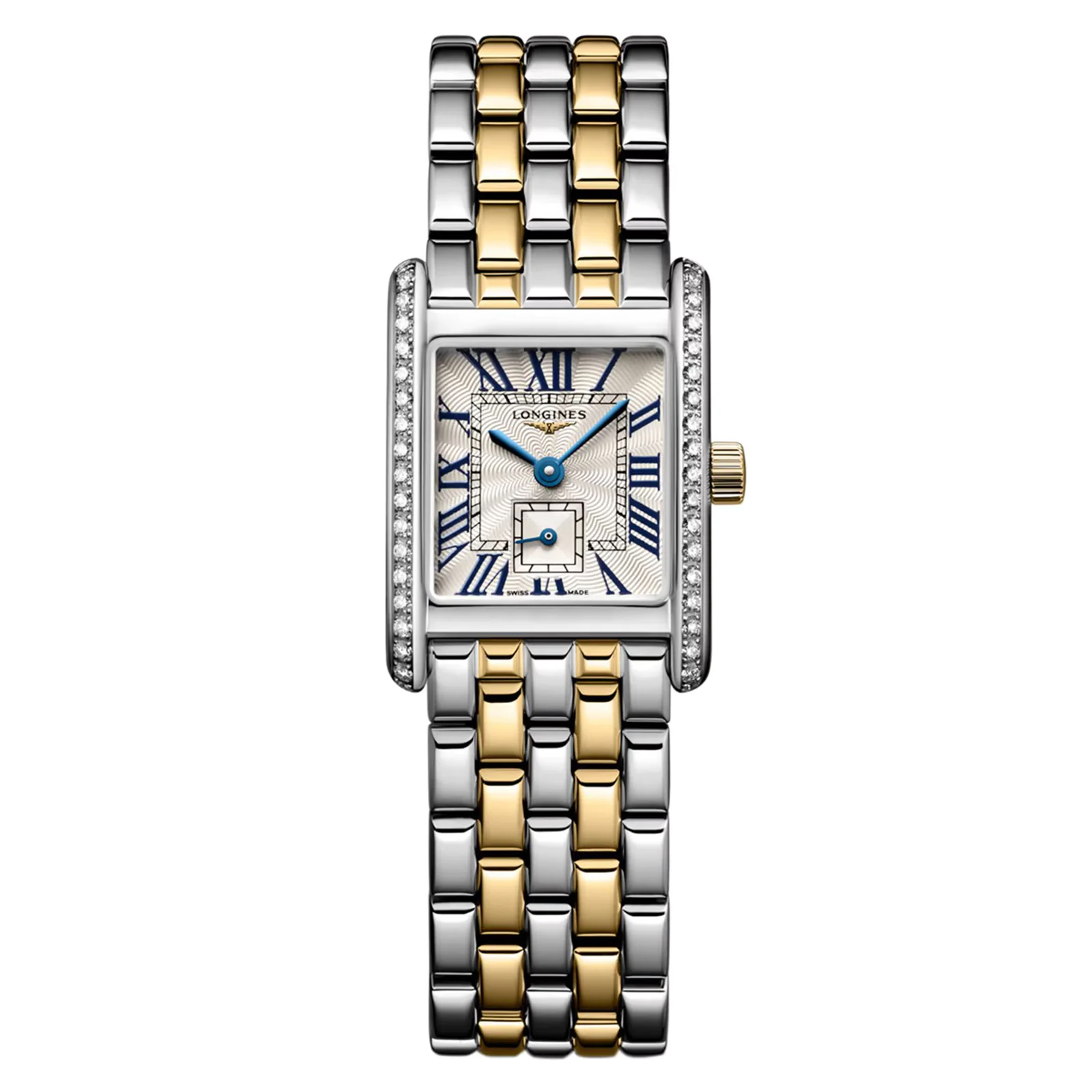 Mini DolceVita | 29mm, Two-Tone Steel & 18K Yellow Gold, Silver Dial, Ref. L52005787