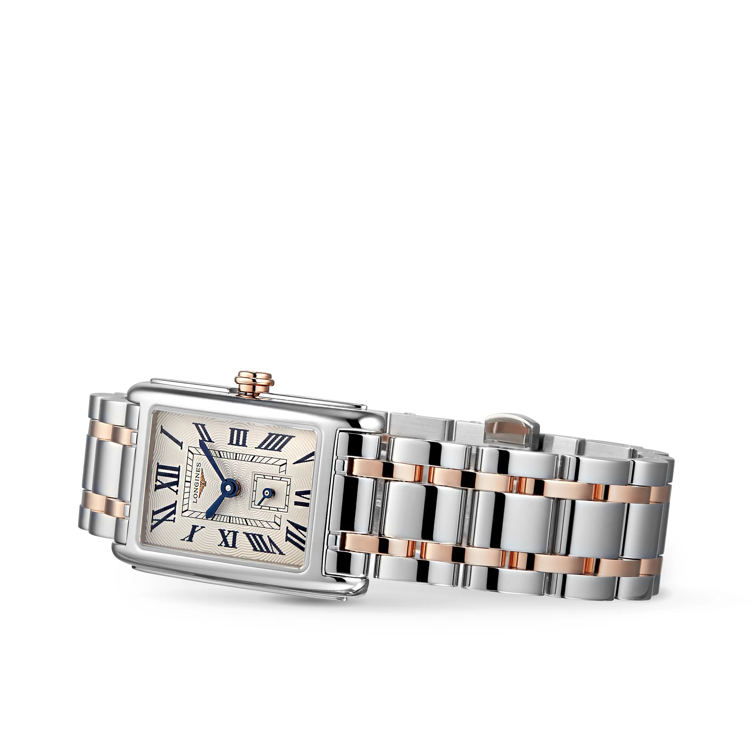 DolceVita | 21mm, Two-Tone Steel & 18K Rose Gold, Diamond Silver Dial - Image 2