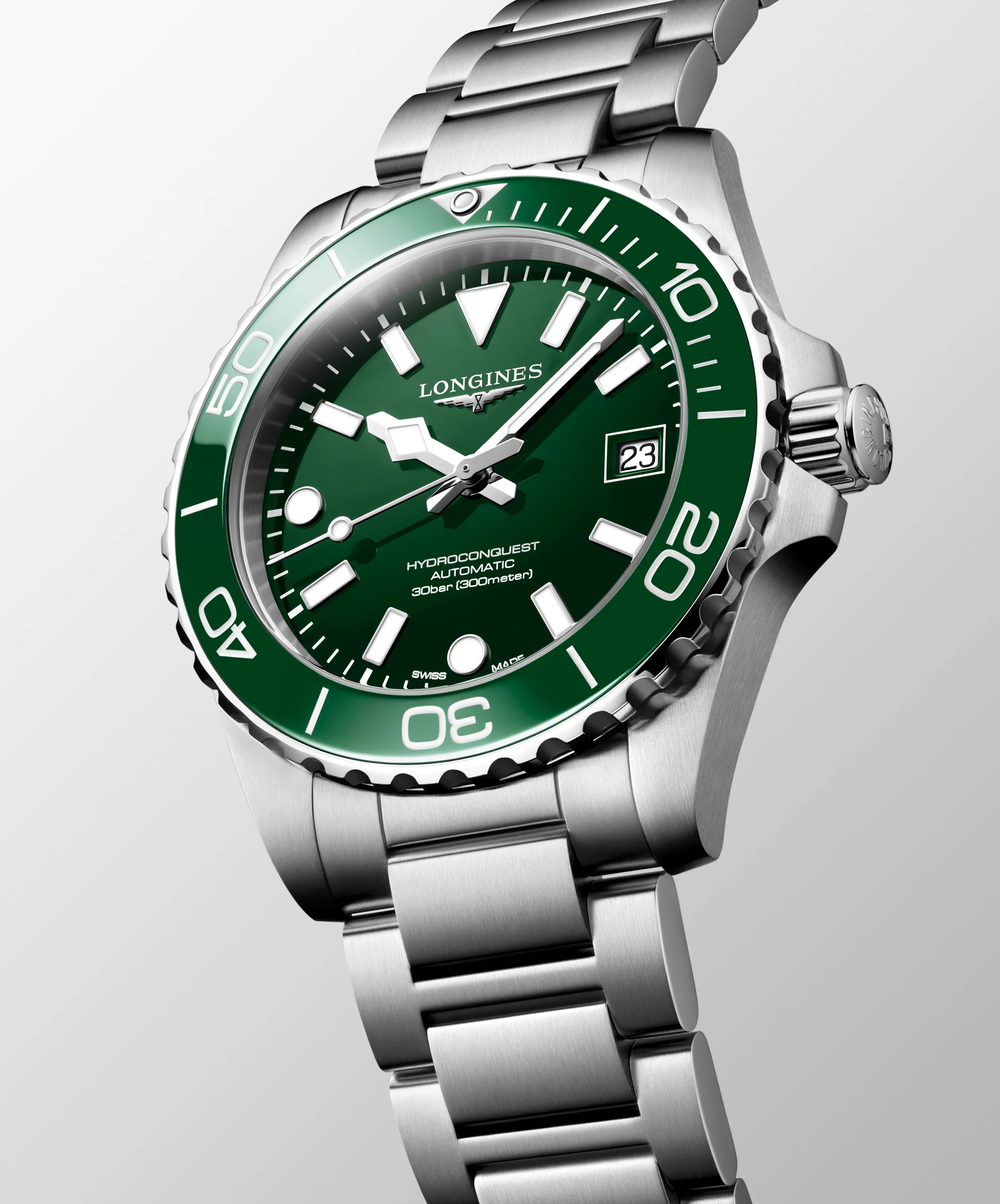 Hydroconquest 39 | 39mm, Steel, Green Dial - Image 5