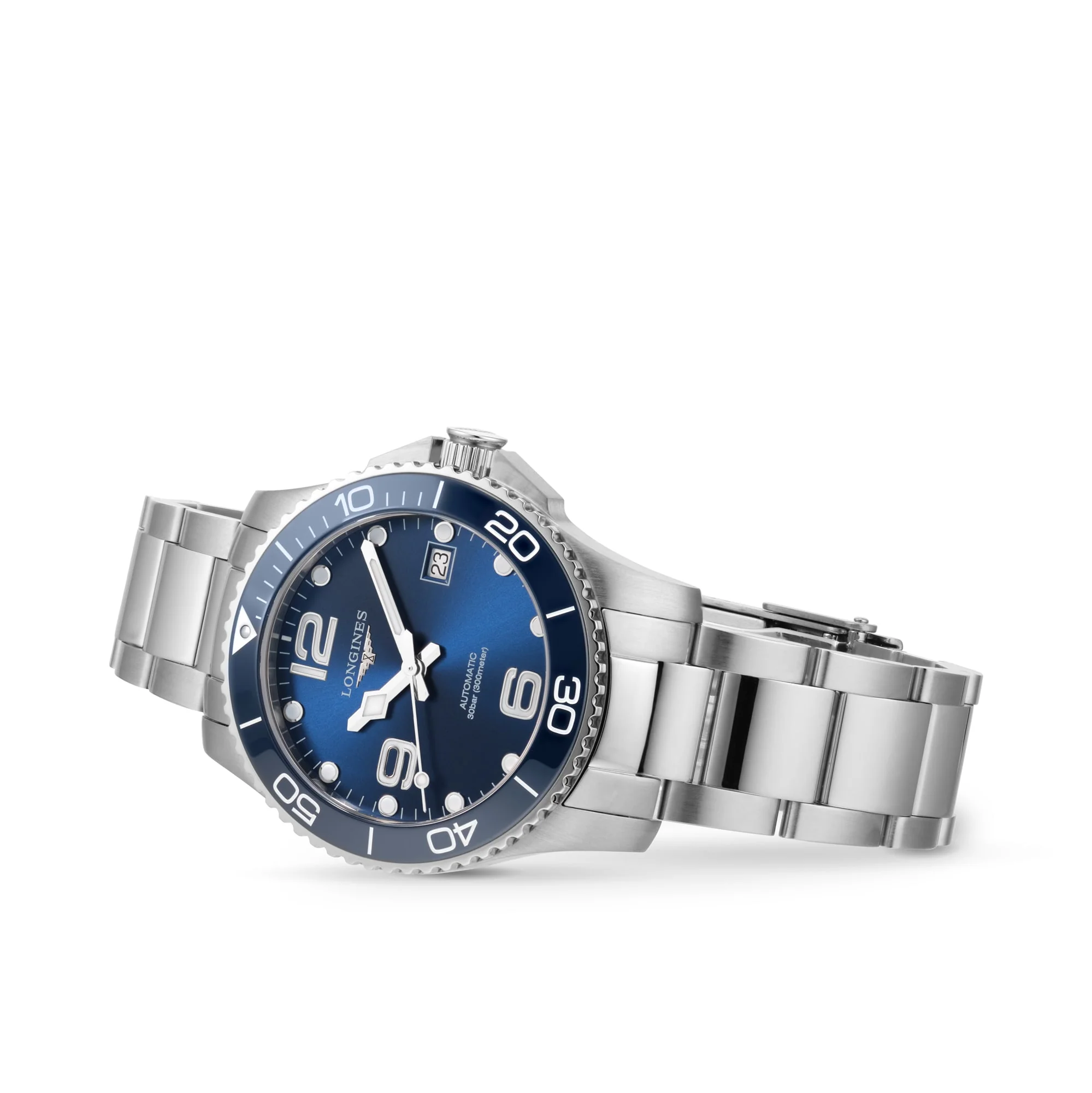HydroConquest | 39mm, Ceramic & Steel, Steel, Blue Dial - Image 5