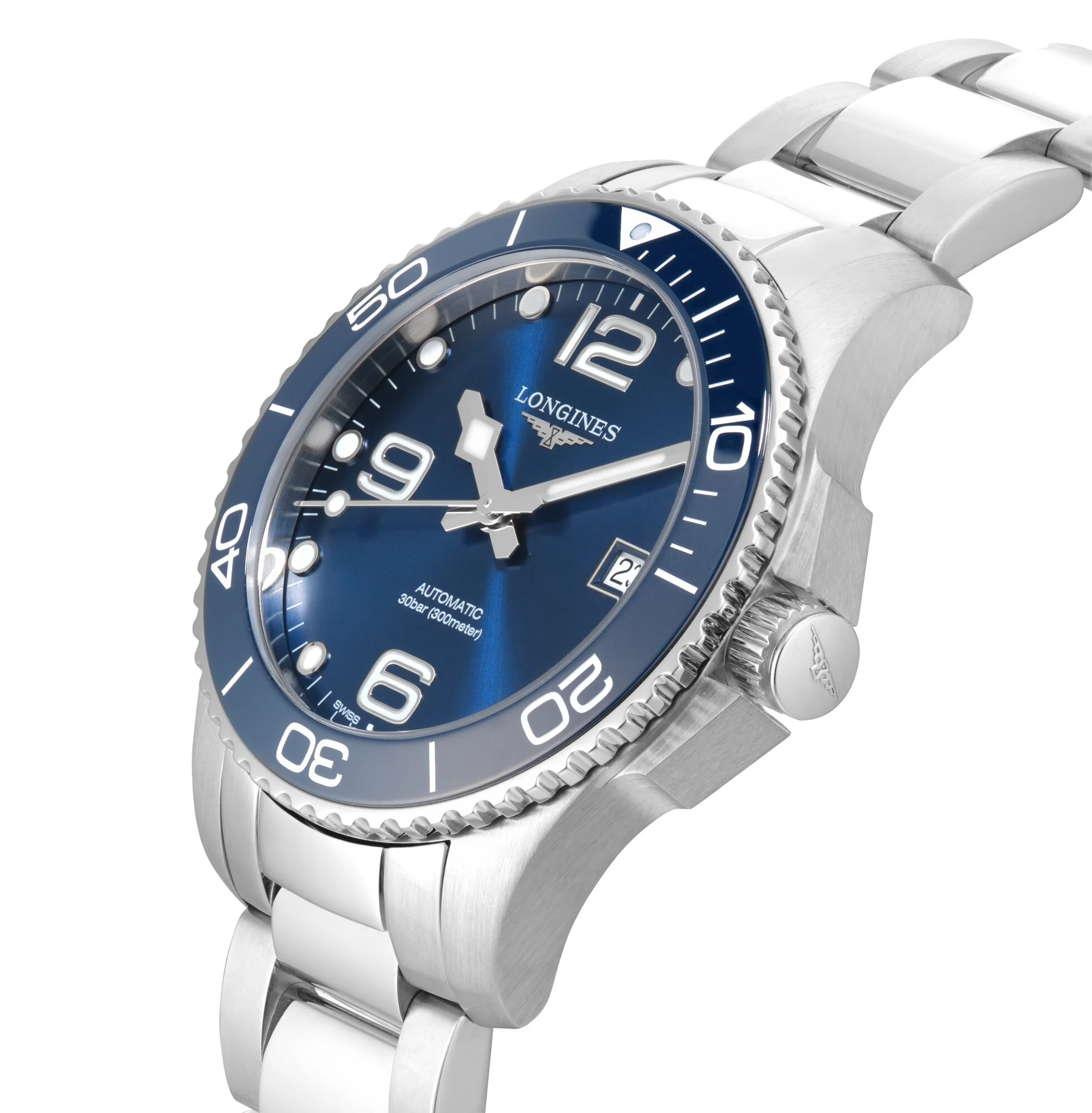 HydroConquest | 39mm, Ceramic & Steel, Steel, Blue Dial - Image 7