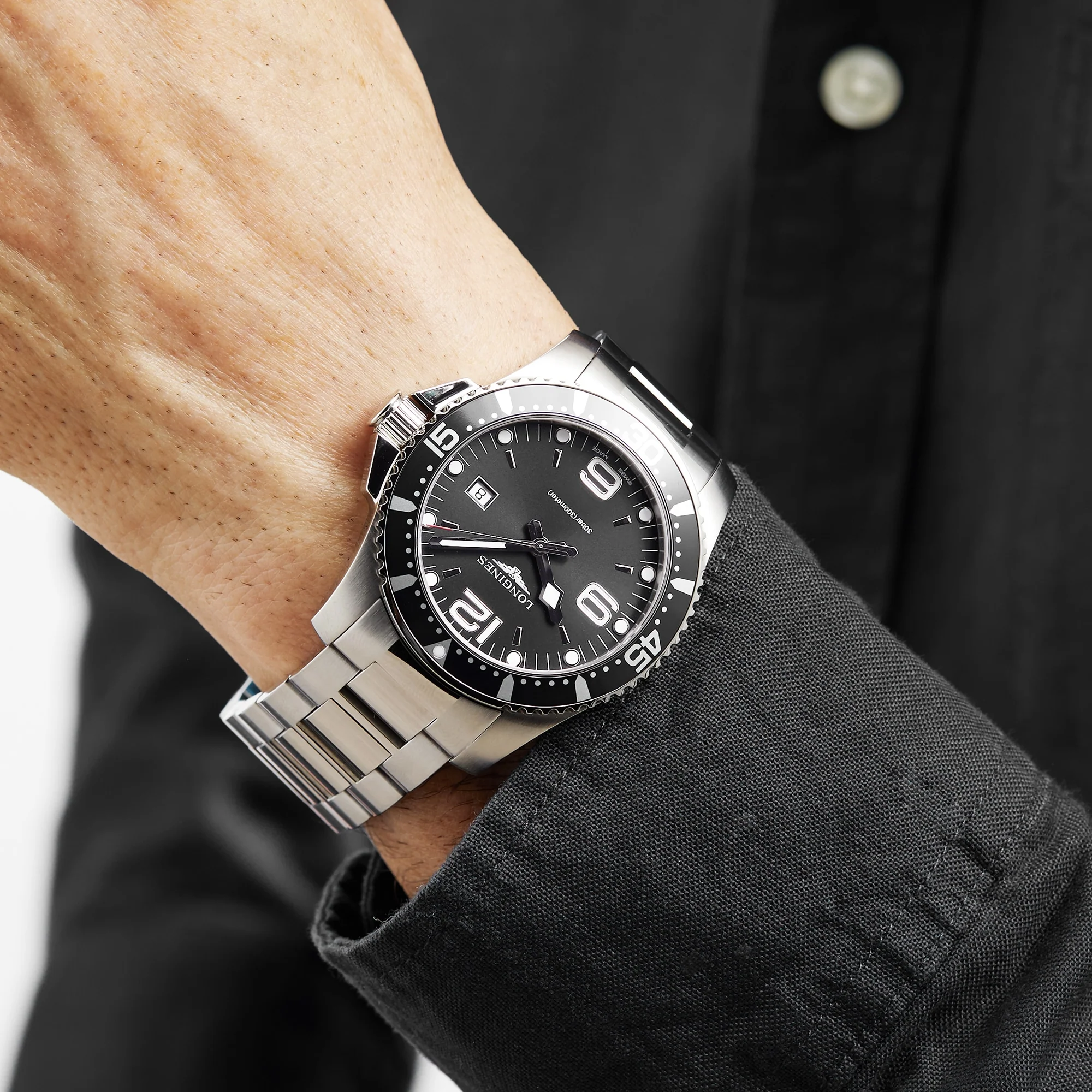 HydroConquest | 41mm, Steel, Grey Dial - Image 6