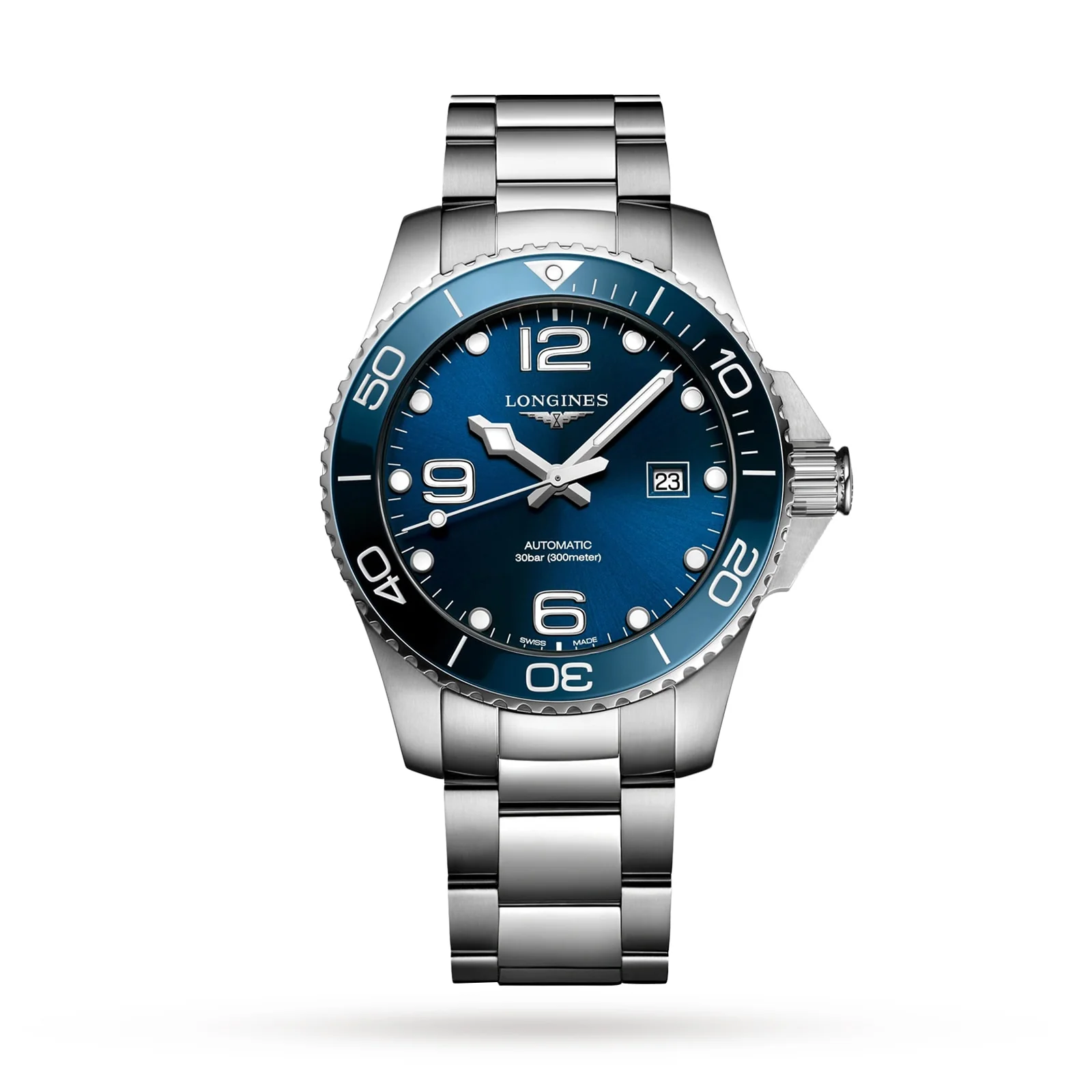 HydroConquest | 43mm, Steel, Sunray Dial - Image 2
