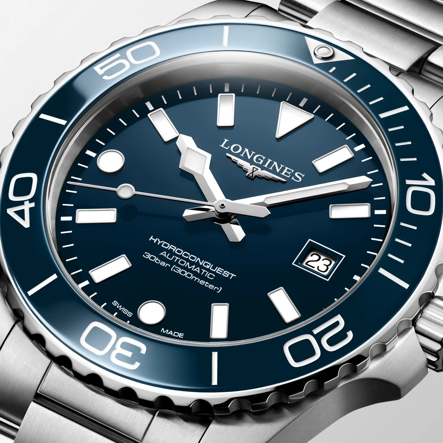 Hydroconquest 42 | 42mm, Steel, Blue Dial - Image 3