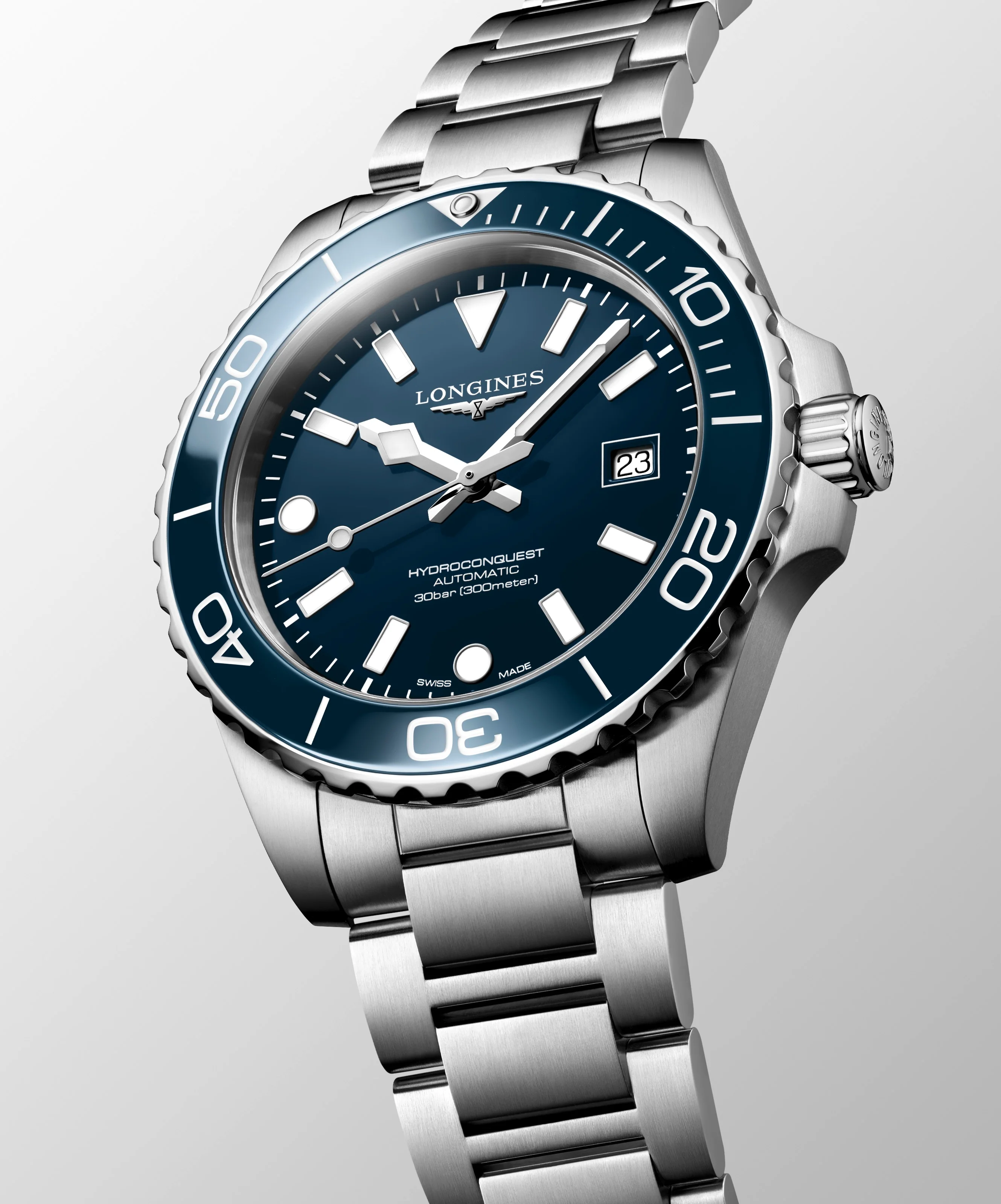Hydroconquest 42 | 42mm, Steel, Blue Dial - Image 5