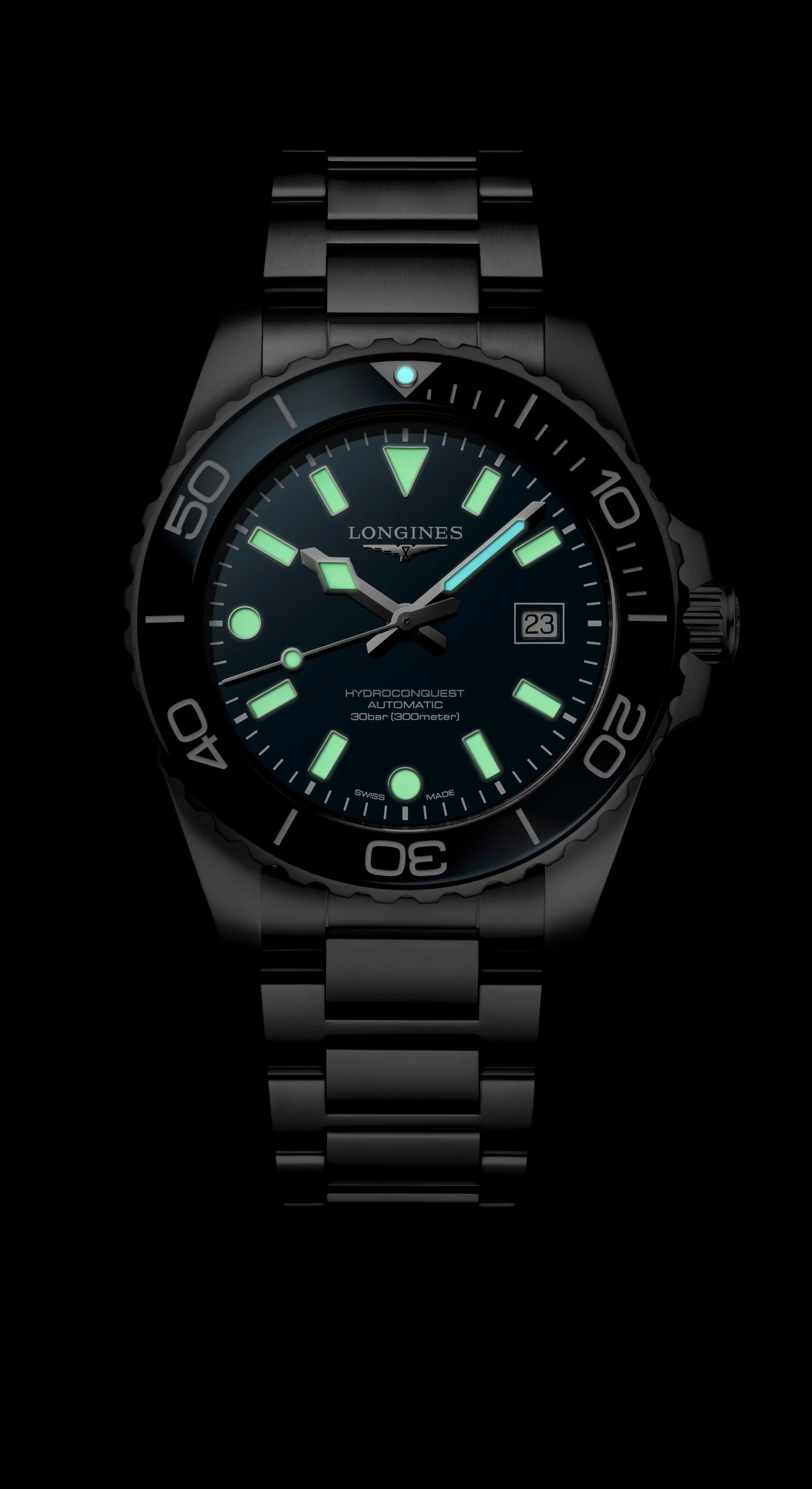 Hydroconquest 42 | 42mm, Steel, Blue Dial - Image 6