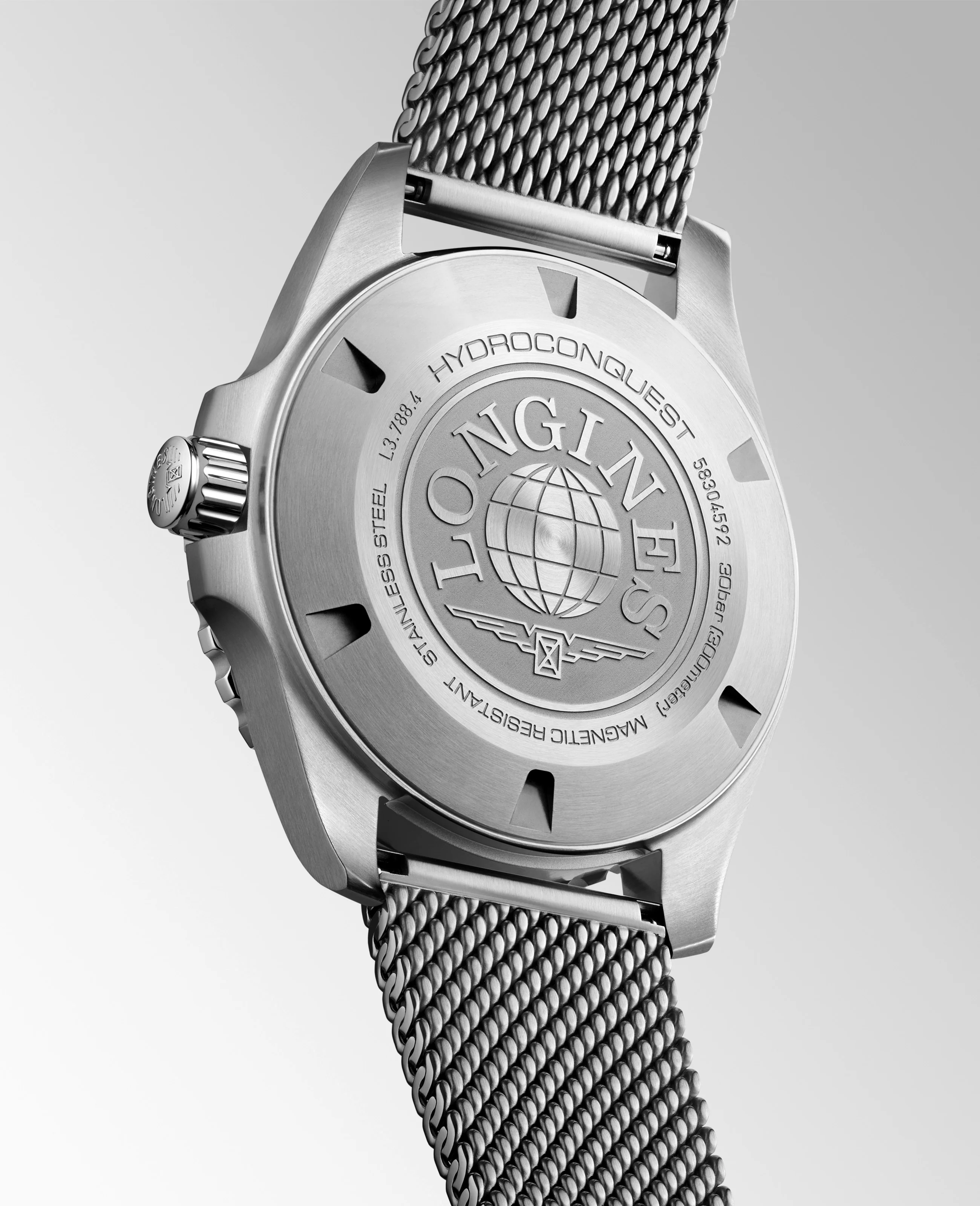 Hydroconquest 42 | 42mm, Steel, Ice Blue Dial - Image 2