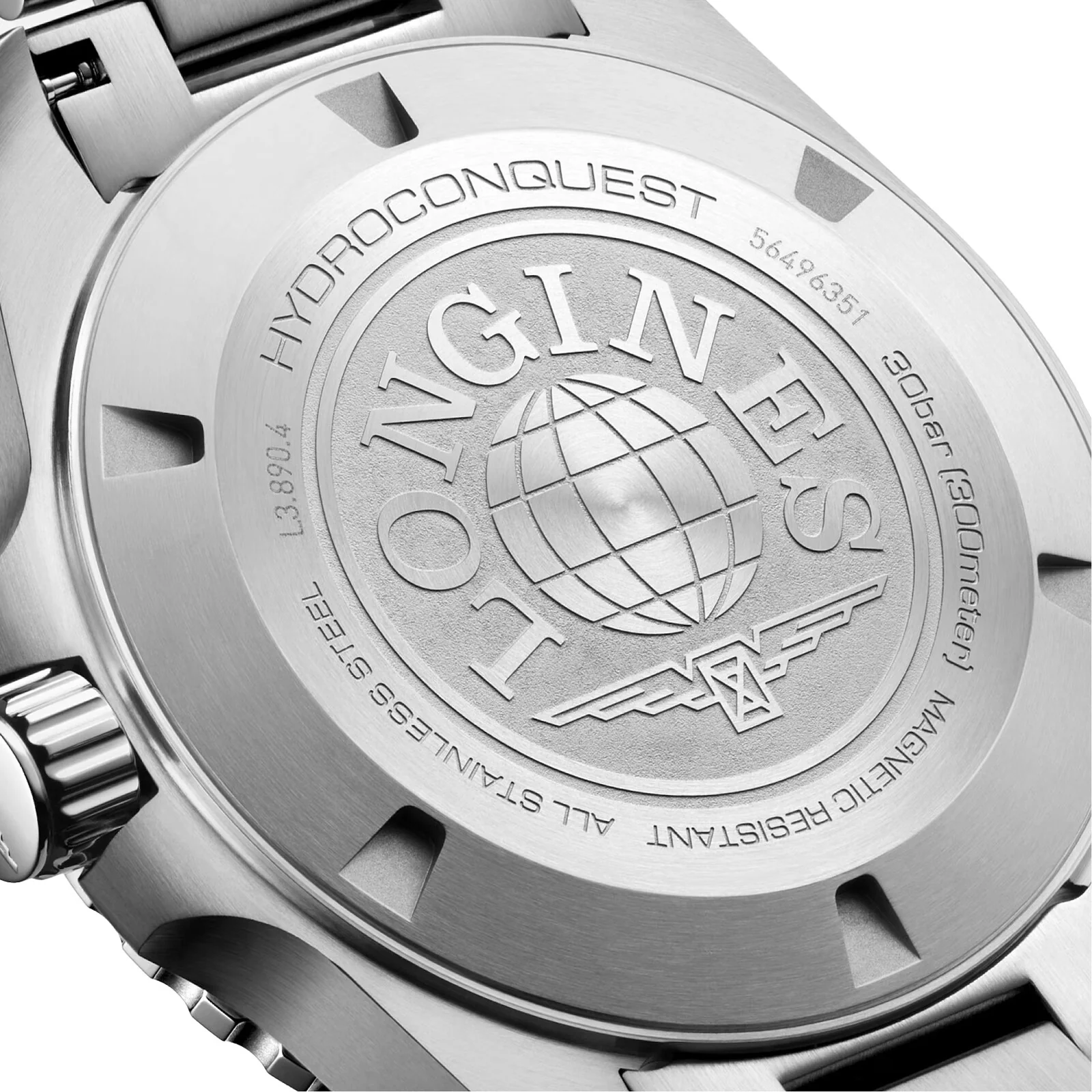 Hydroconquest | 43mm, Steel, Black Dial - Image 5
