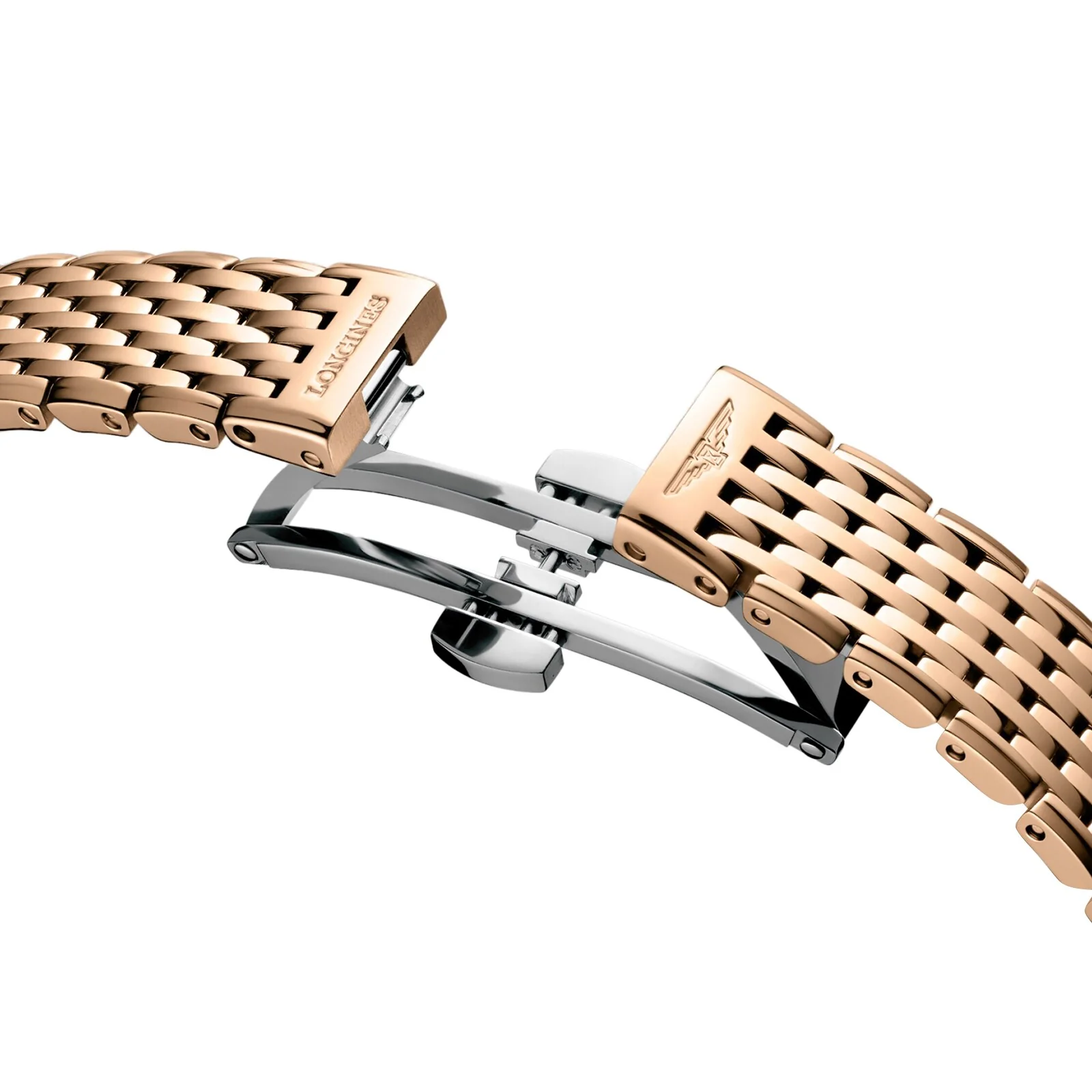 La Grande Classique de LONGINES | 24mm, Two-Tone Steel & PVD Rose Gold, Diamond Pink Dial - Image 3
