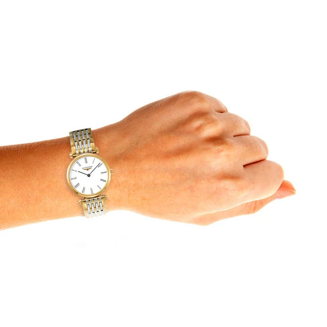 La Grande Classique de LONGINES | 24mm, Steel & PVD Yellow Gold, White Dial - Image 2