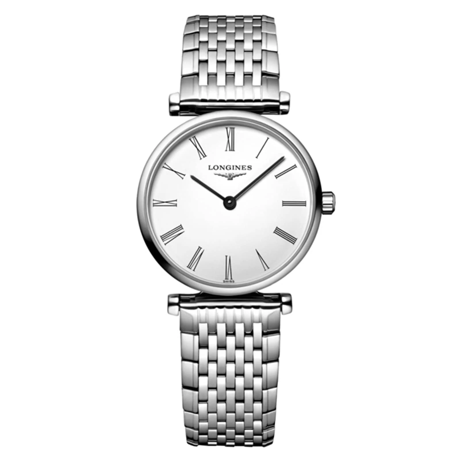 La Grande Classique de LONGINES | 24mm, Steel, White Dial